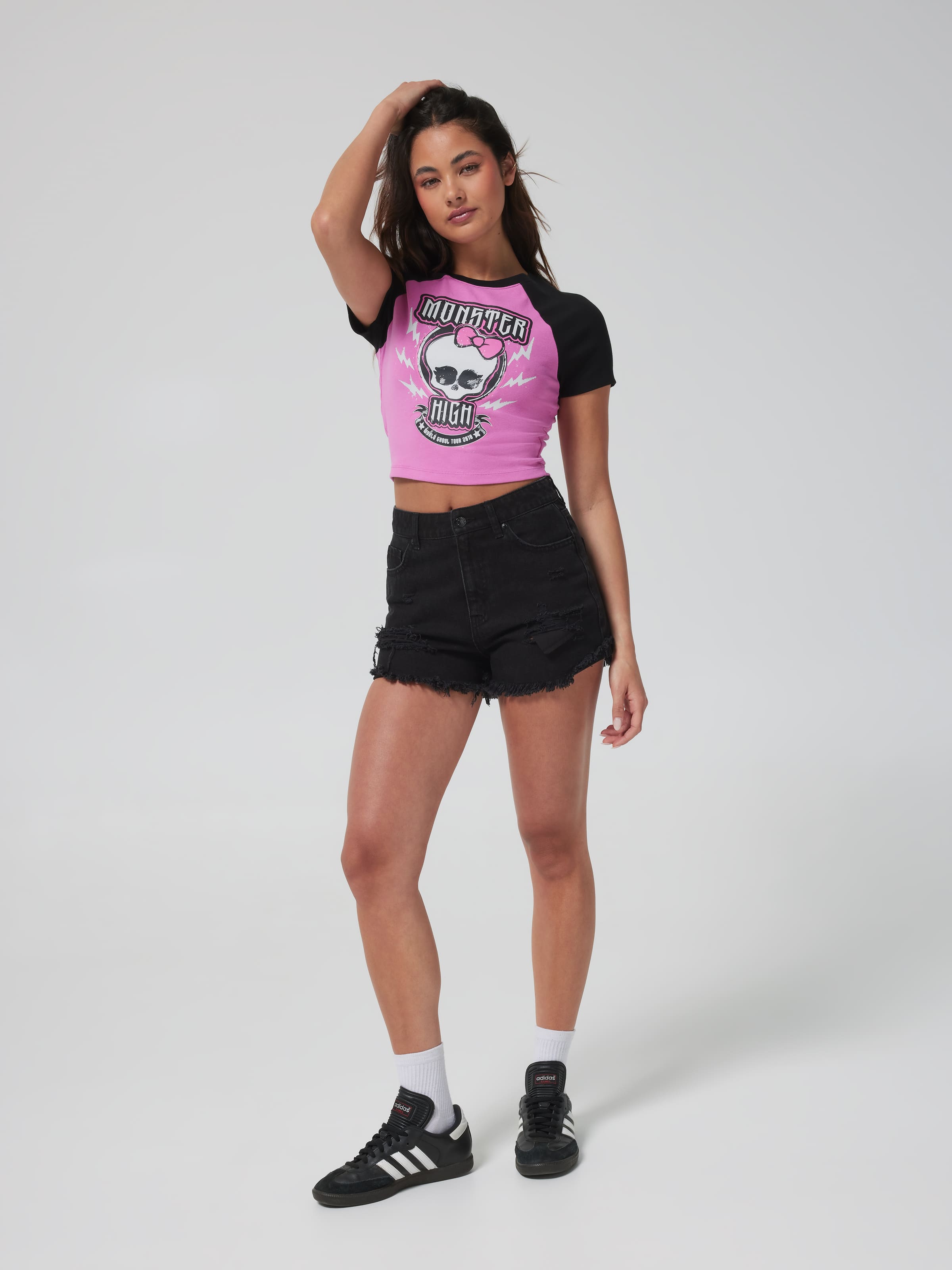Monster High Baby Raglan Tee