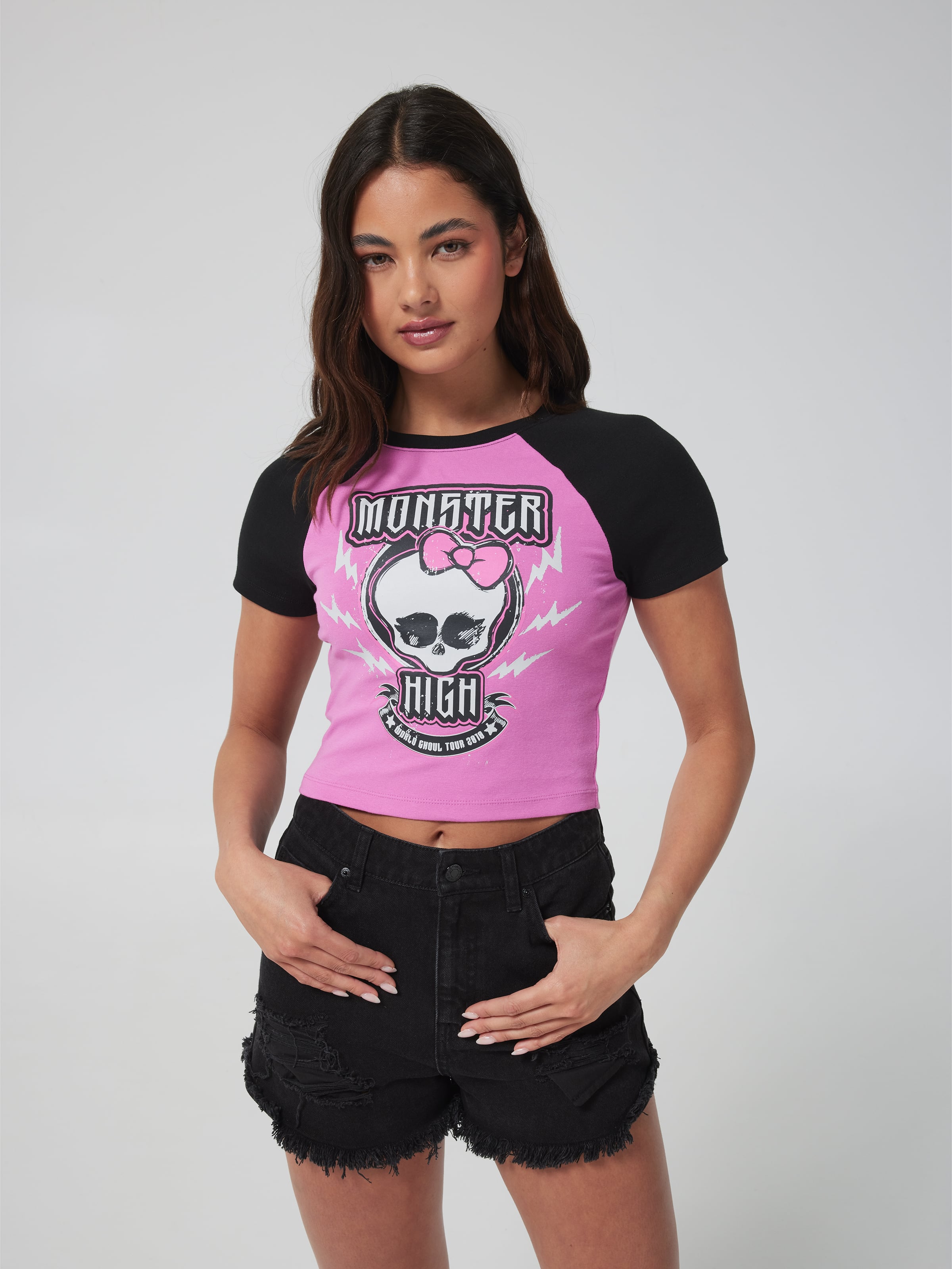 Monster High Baby Raglan Tee