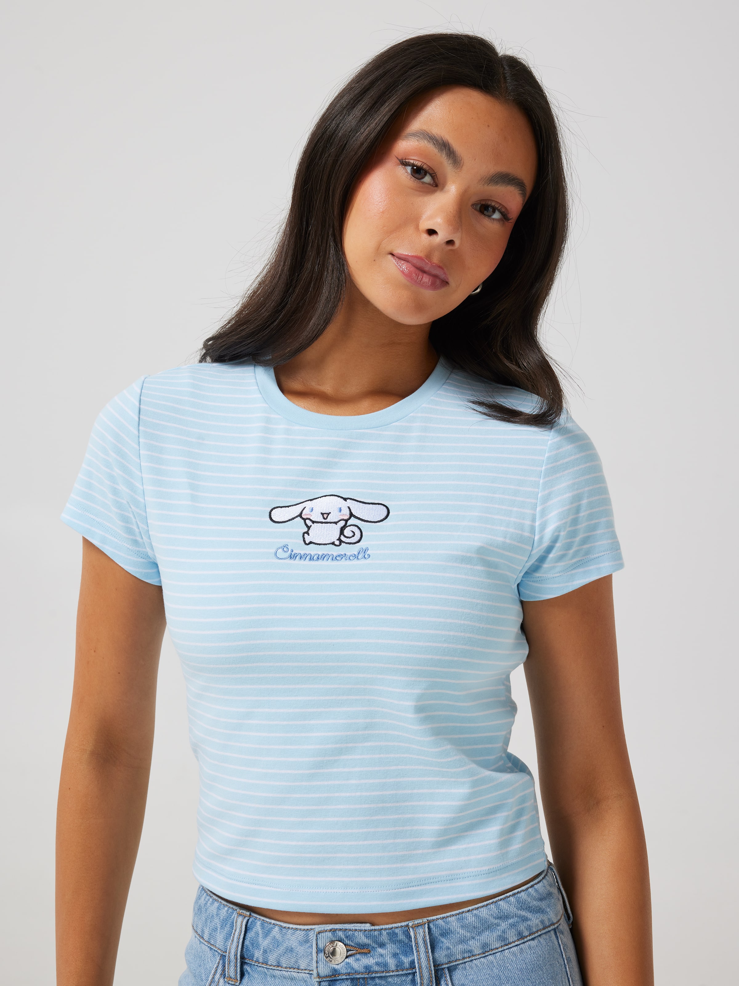 Cinnamoroll Stripe Baby Tee