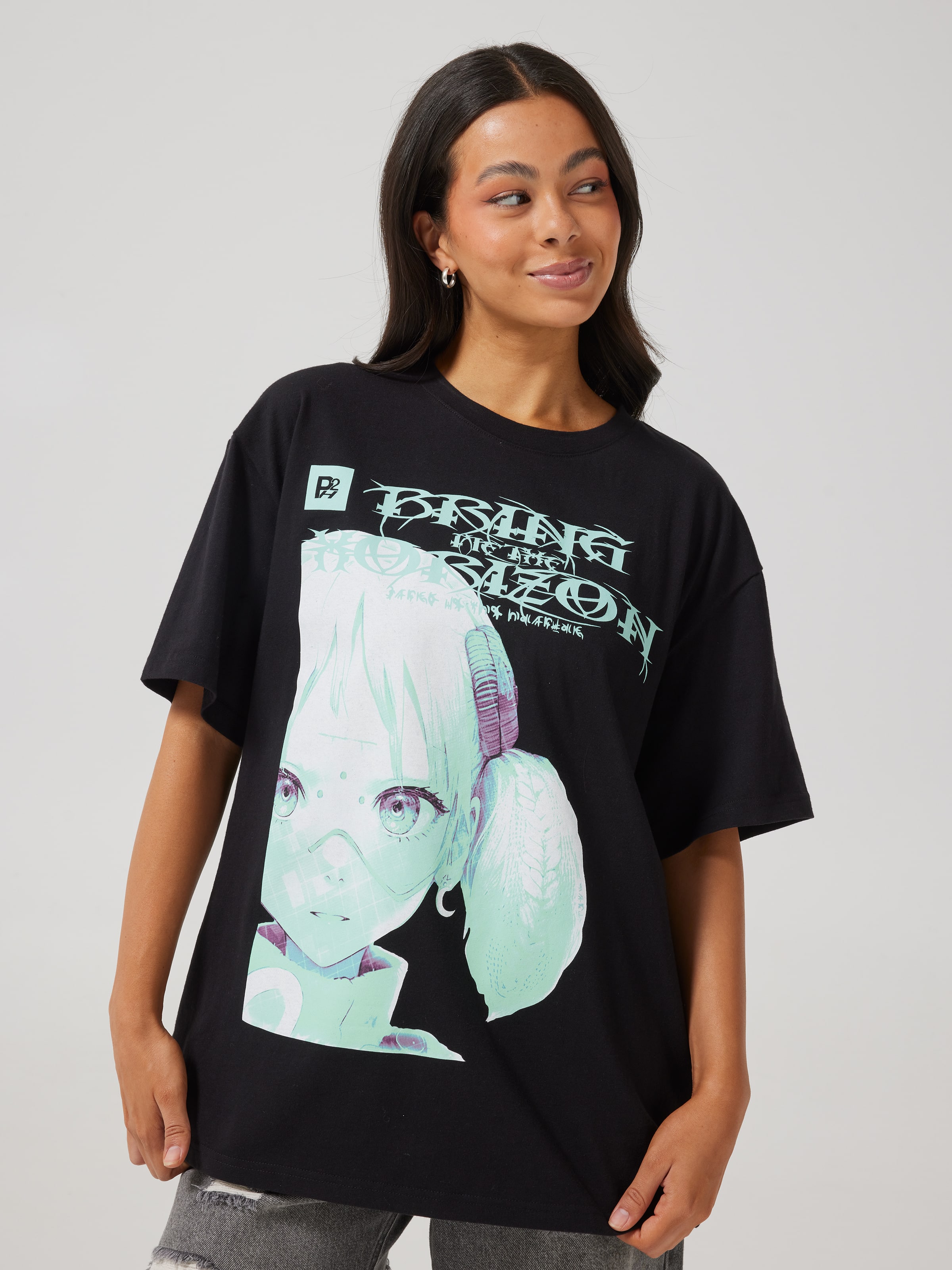 Music Bring Me The Horizon Oversized Tee