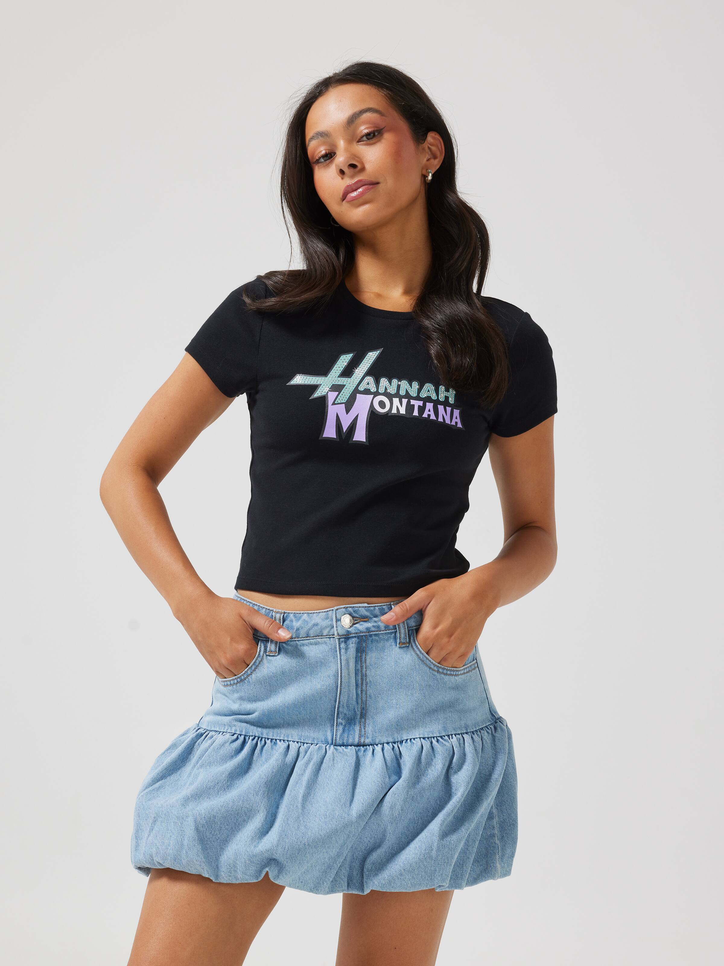 Hannah Montana Logo Baby Tee