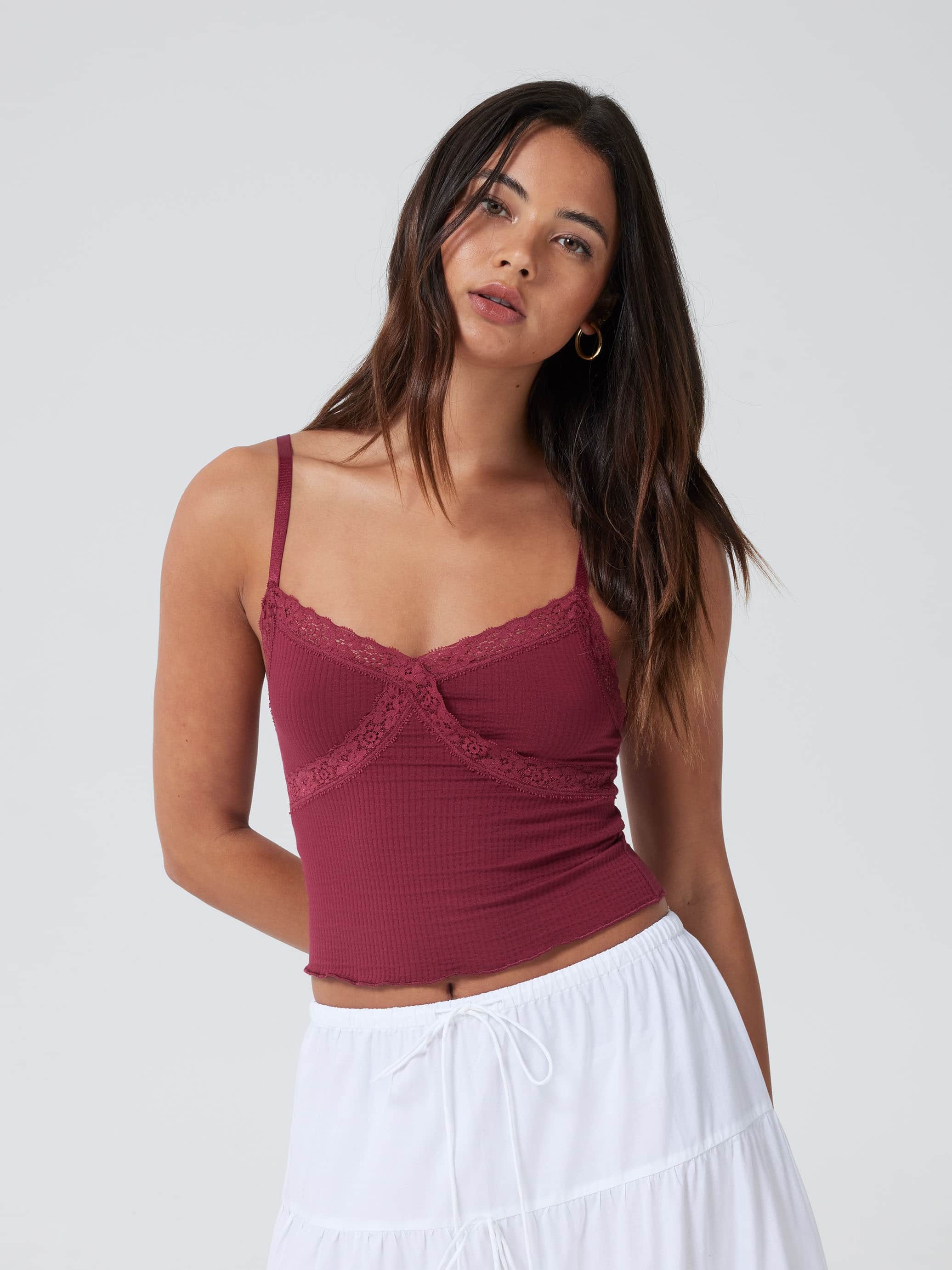 Refresh Lace Detail Cami