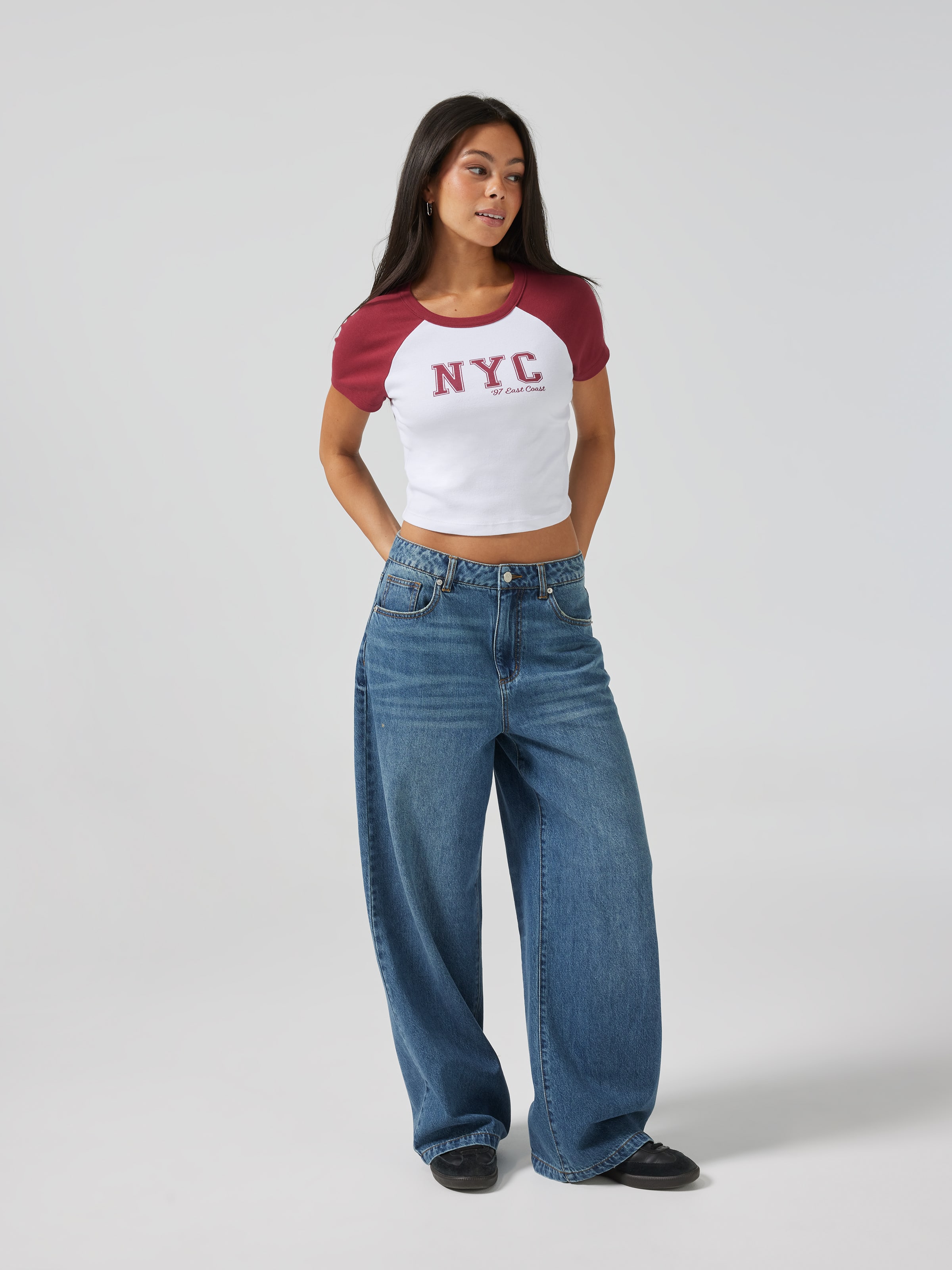 Refresh Nyc Baby Raglan