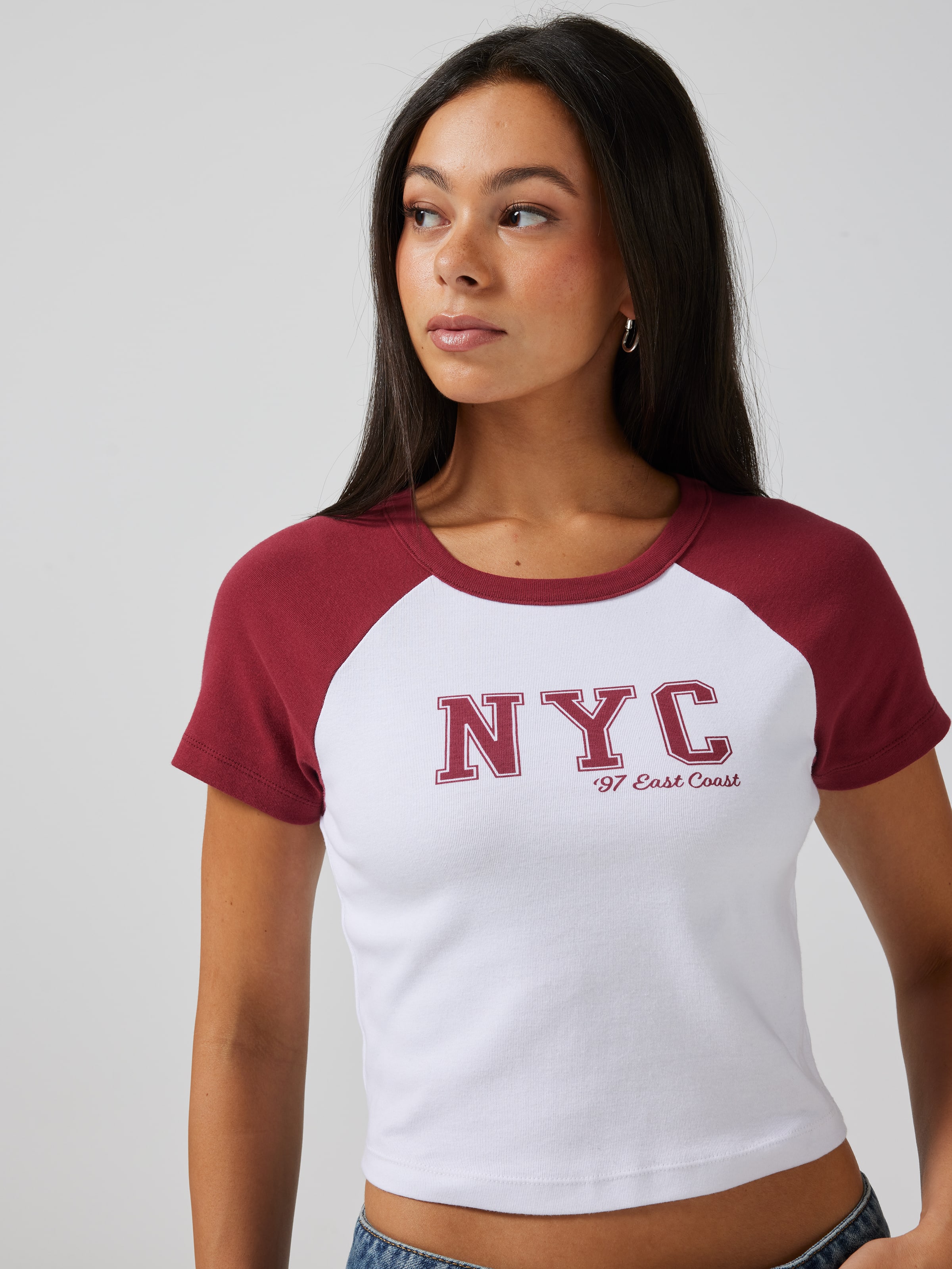 Refresh Nyc Baby Raglan