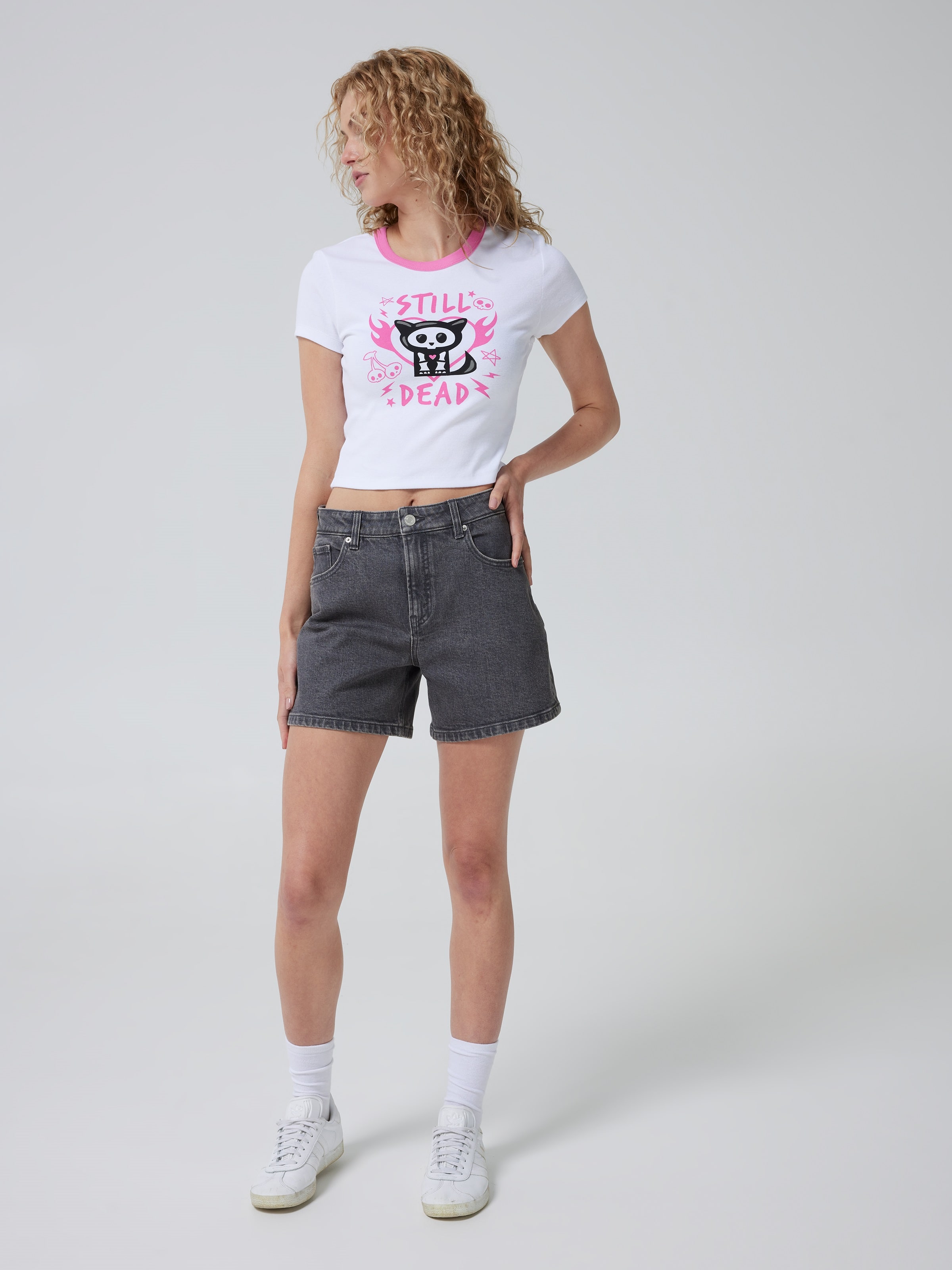 Skeleanimals Baby Ringer Tee