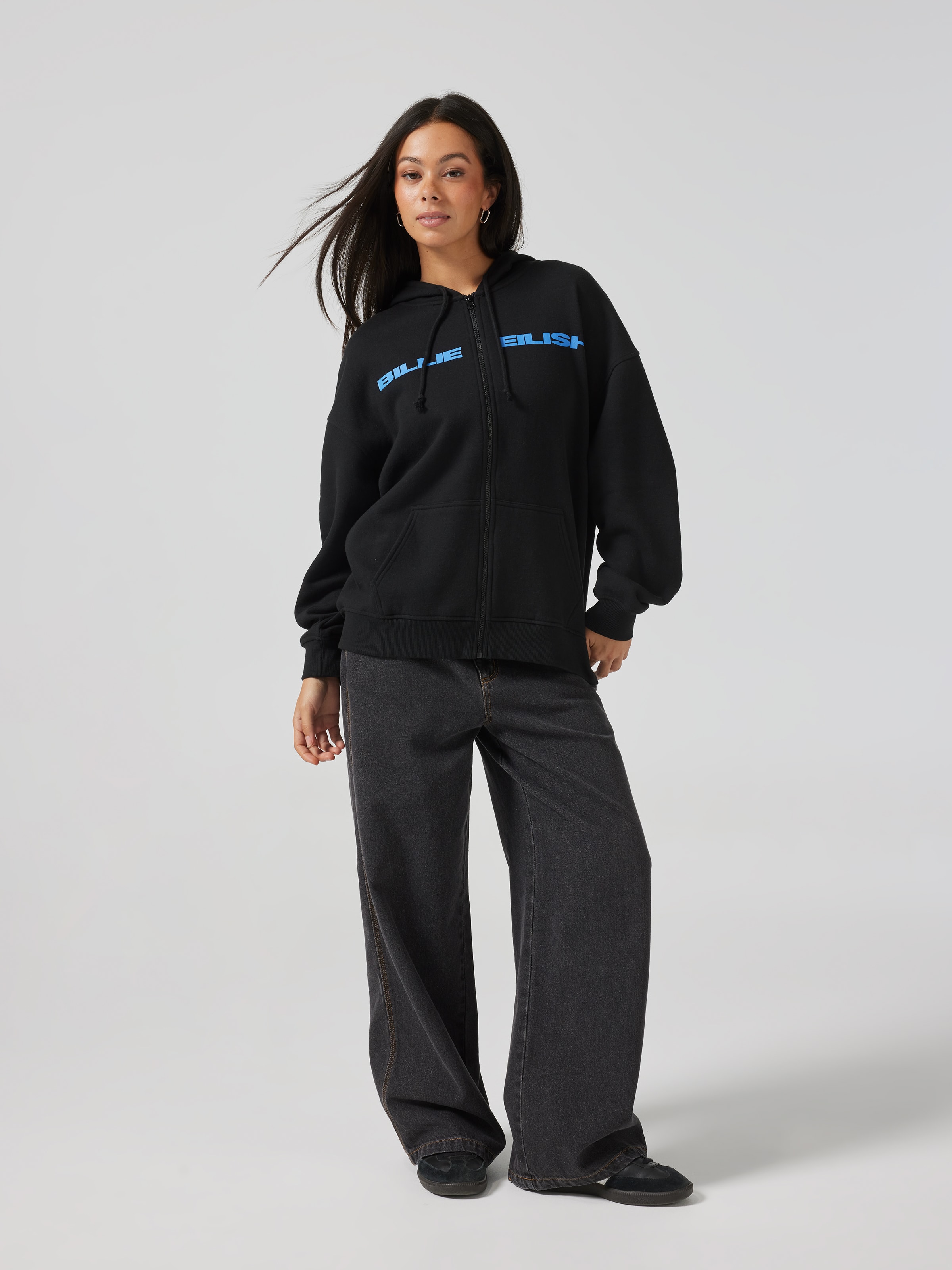Billie Front & Back Zip Thru Hoodie