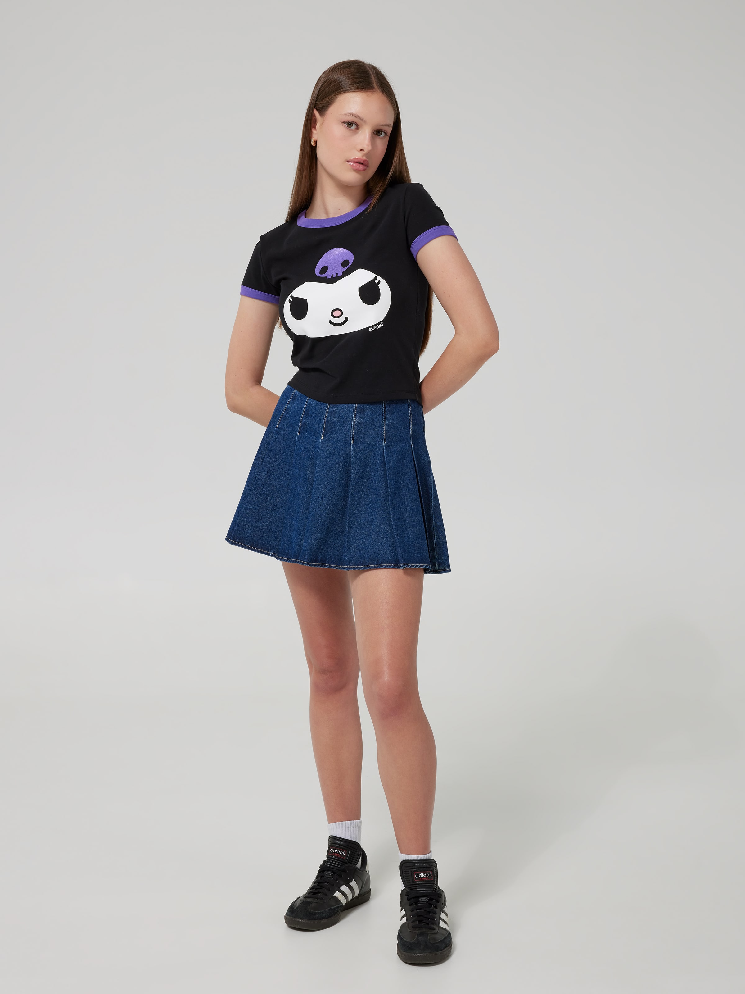 Kuromi Face Baby Ringer