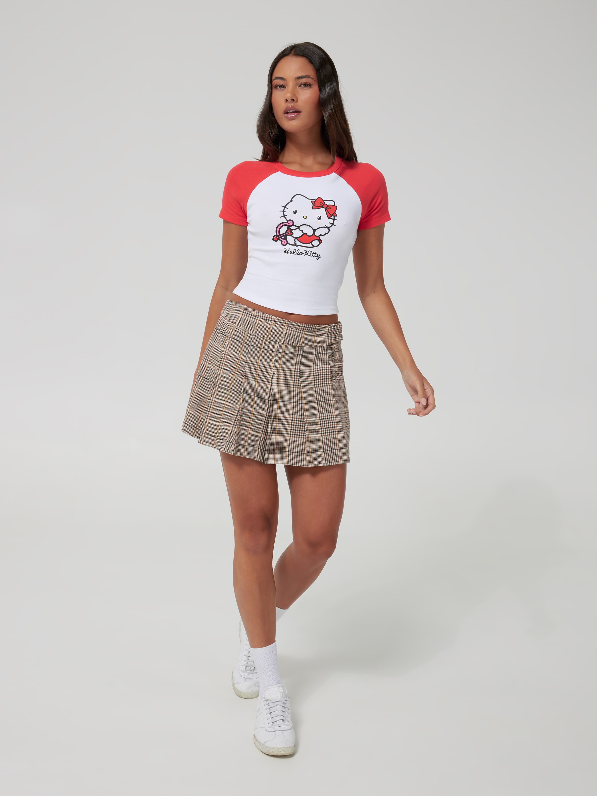 Hello Kity Cupid Baby Raglan