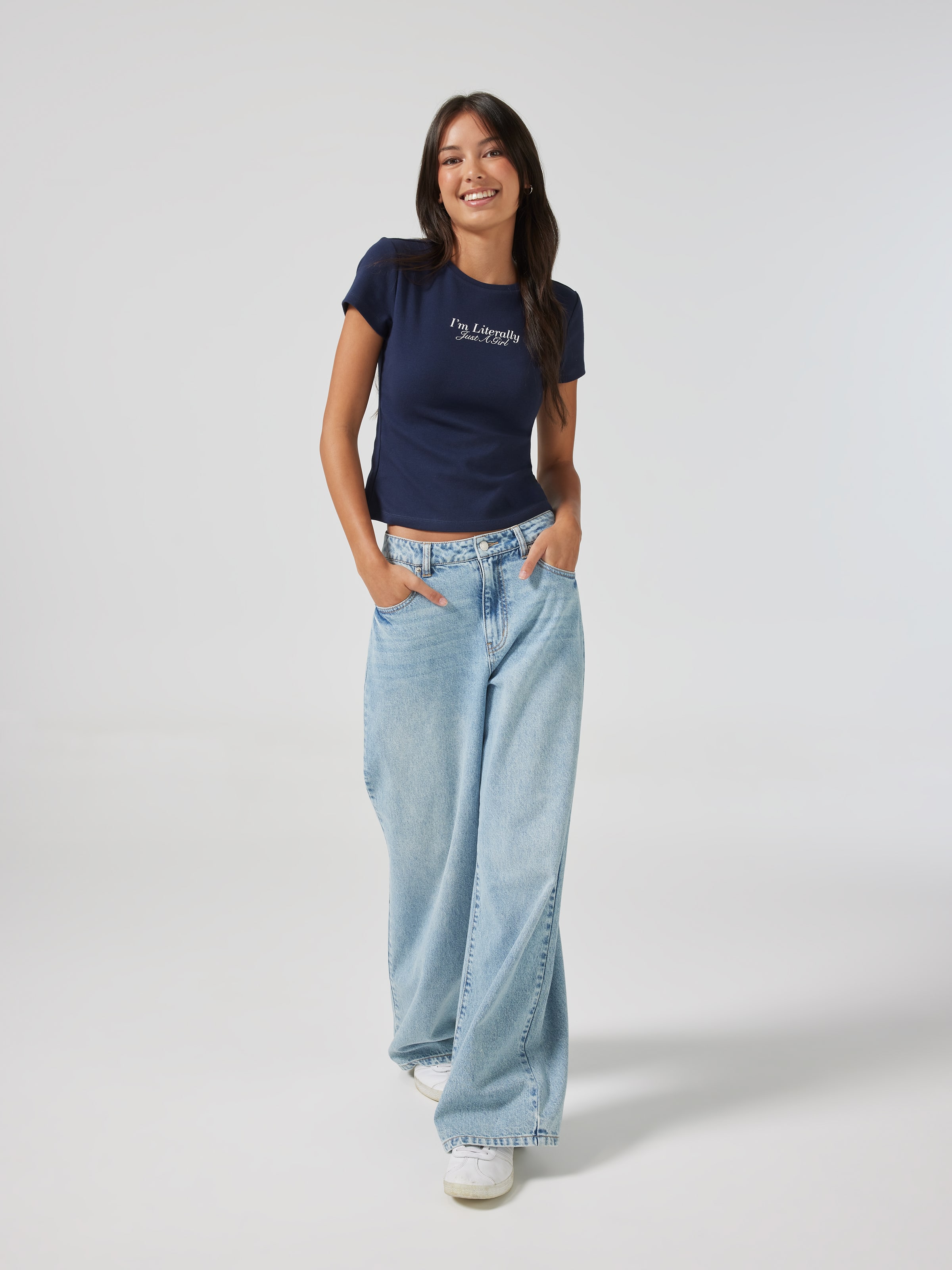 Literally A Girl Baby Tee