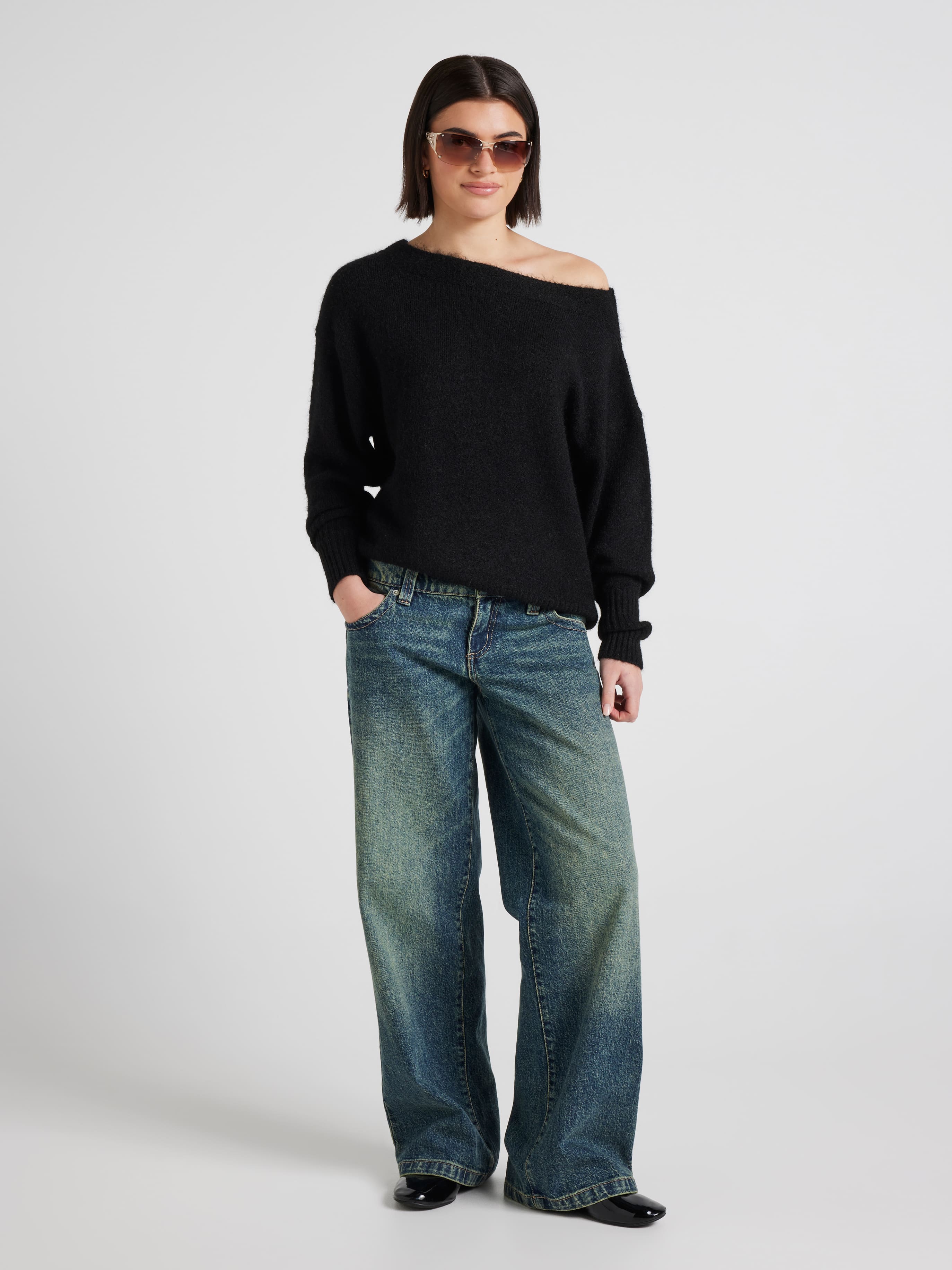 Lillian Slouchy Knit Top