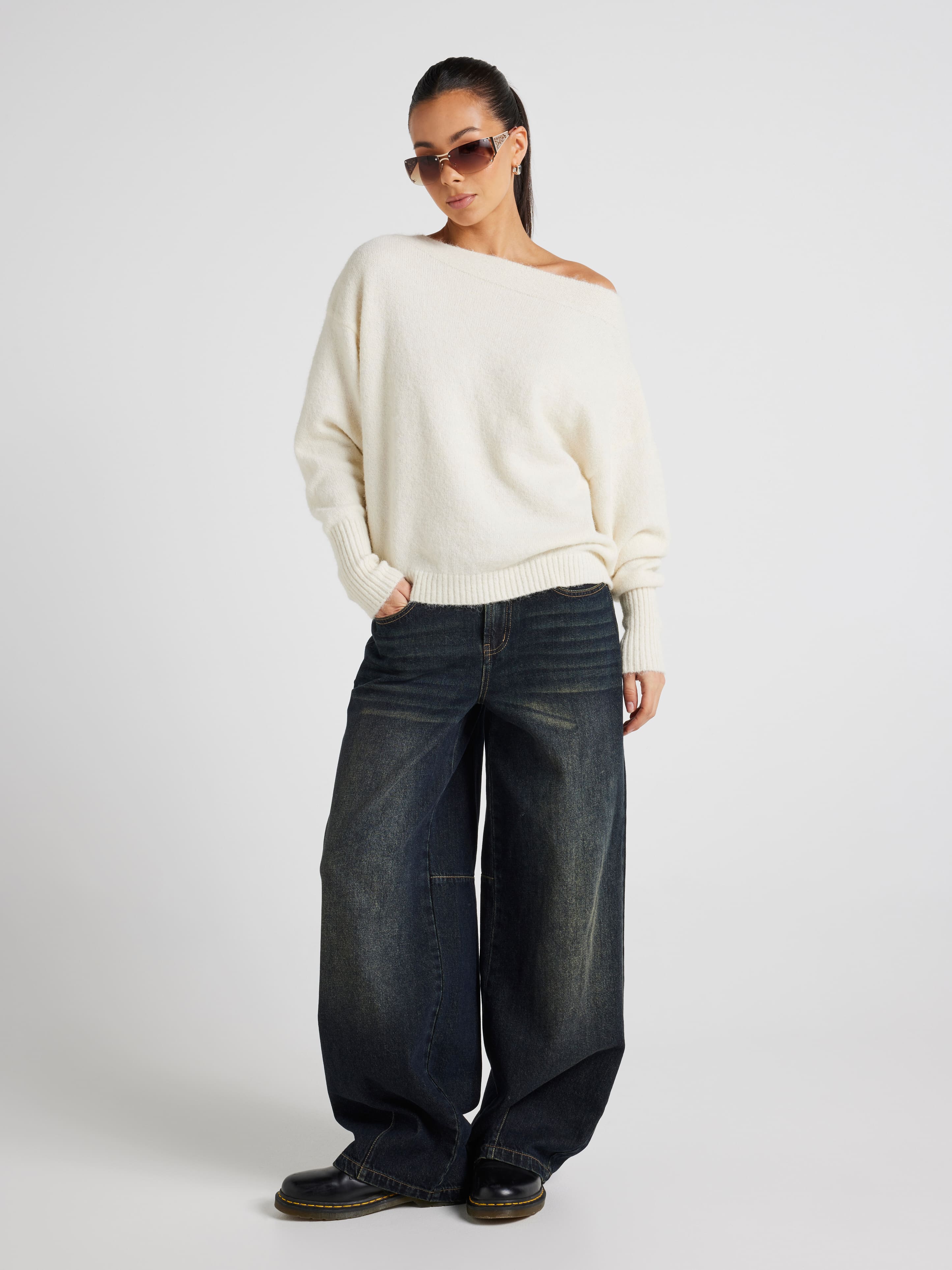 Lillian Slouchy Knit Top