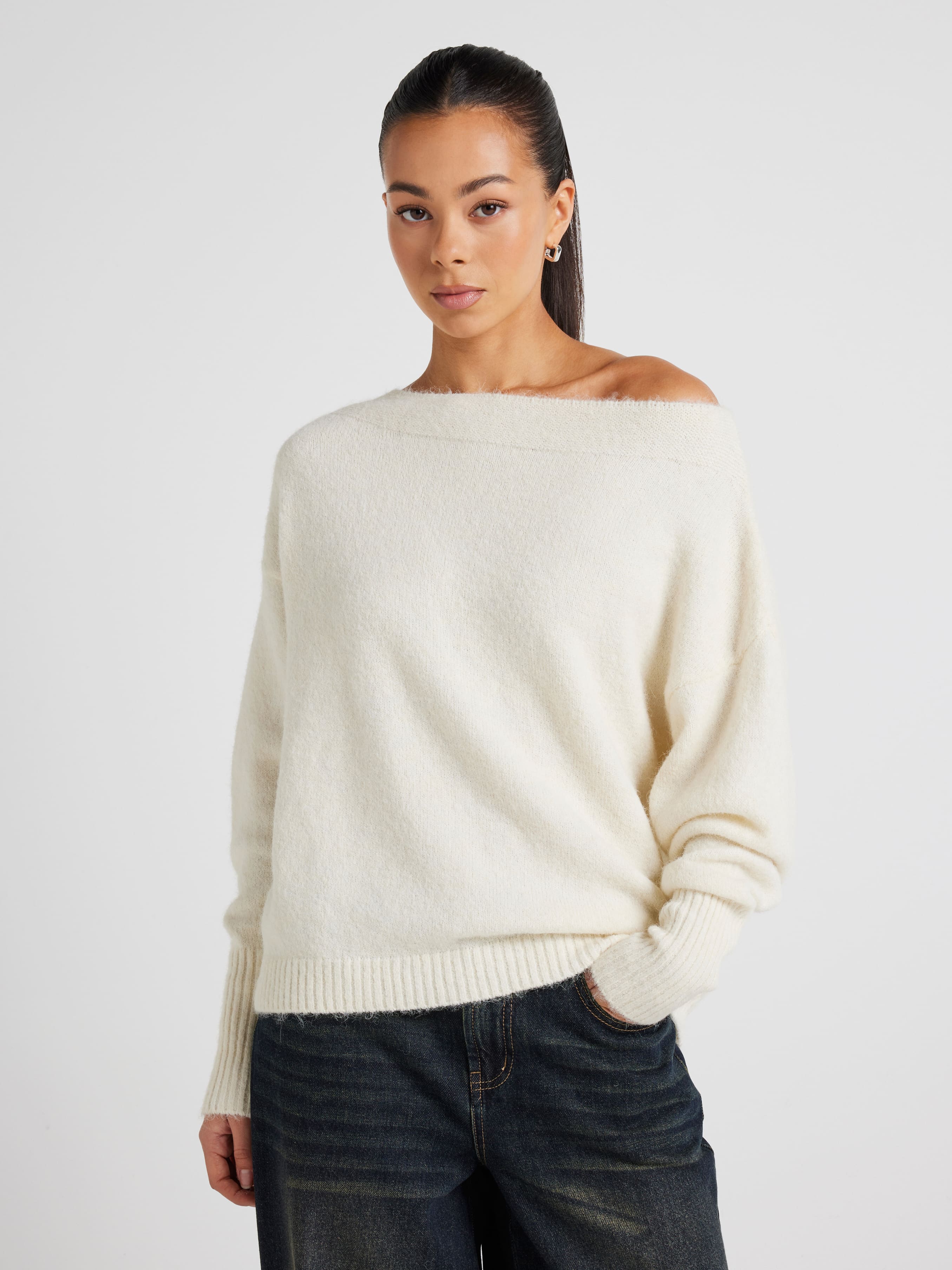 Lillian Slouchy Knit Top
