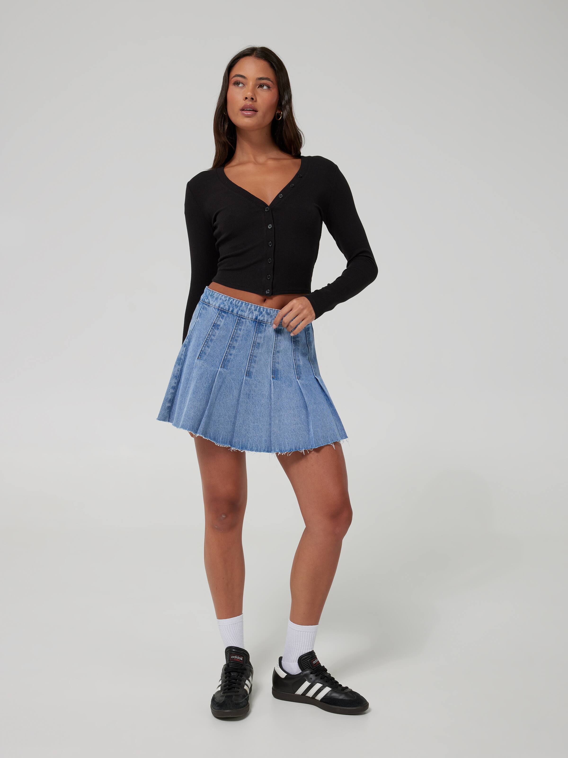 Button Up Long Sleeve Top