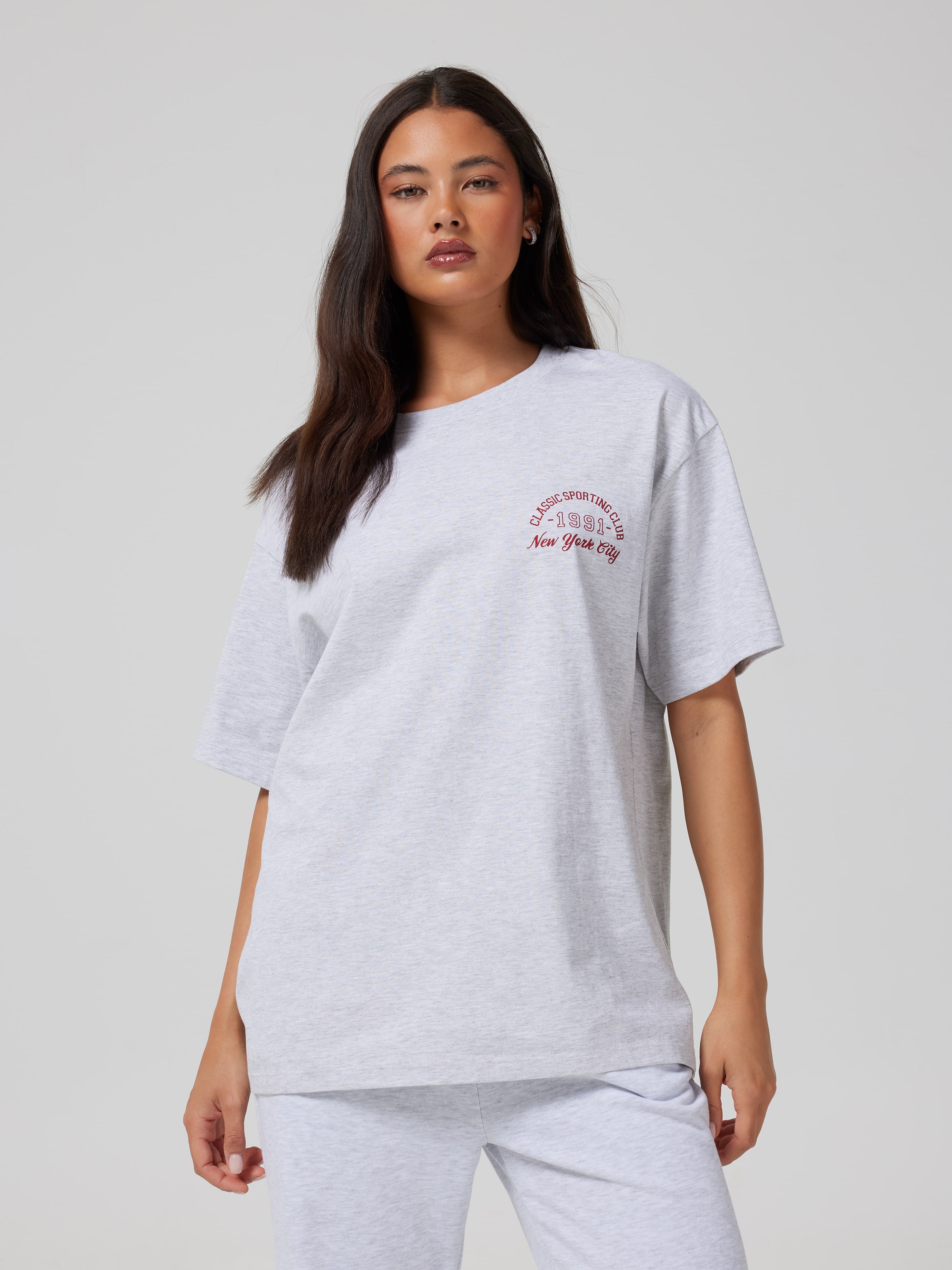 Classic Sporting Oversized Tee