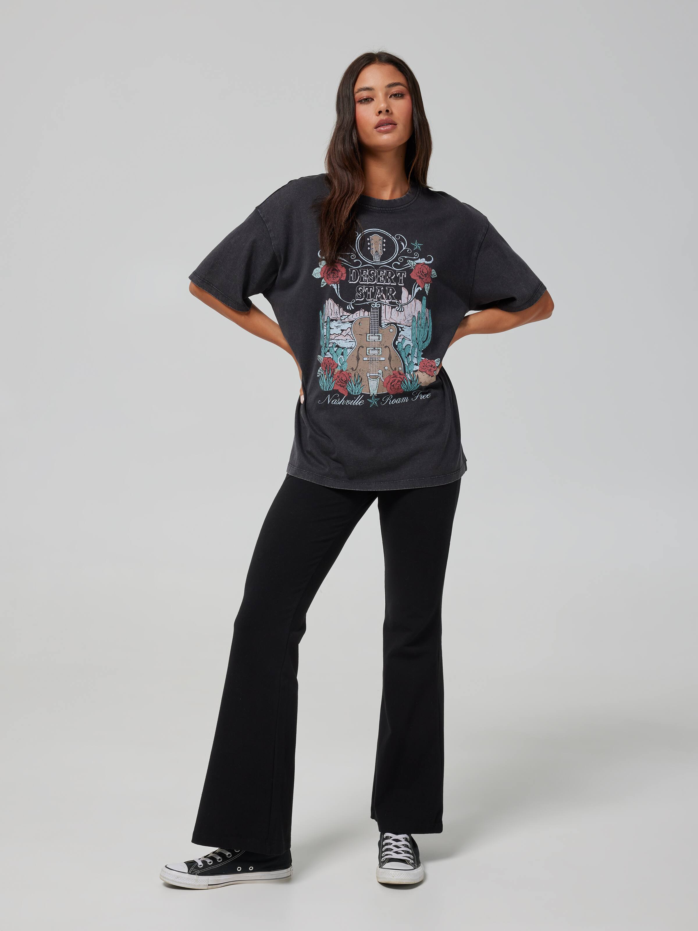 Desert Star Nashville Oversized Tee
