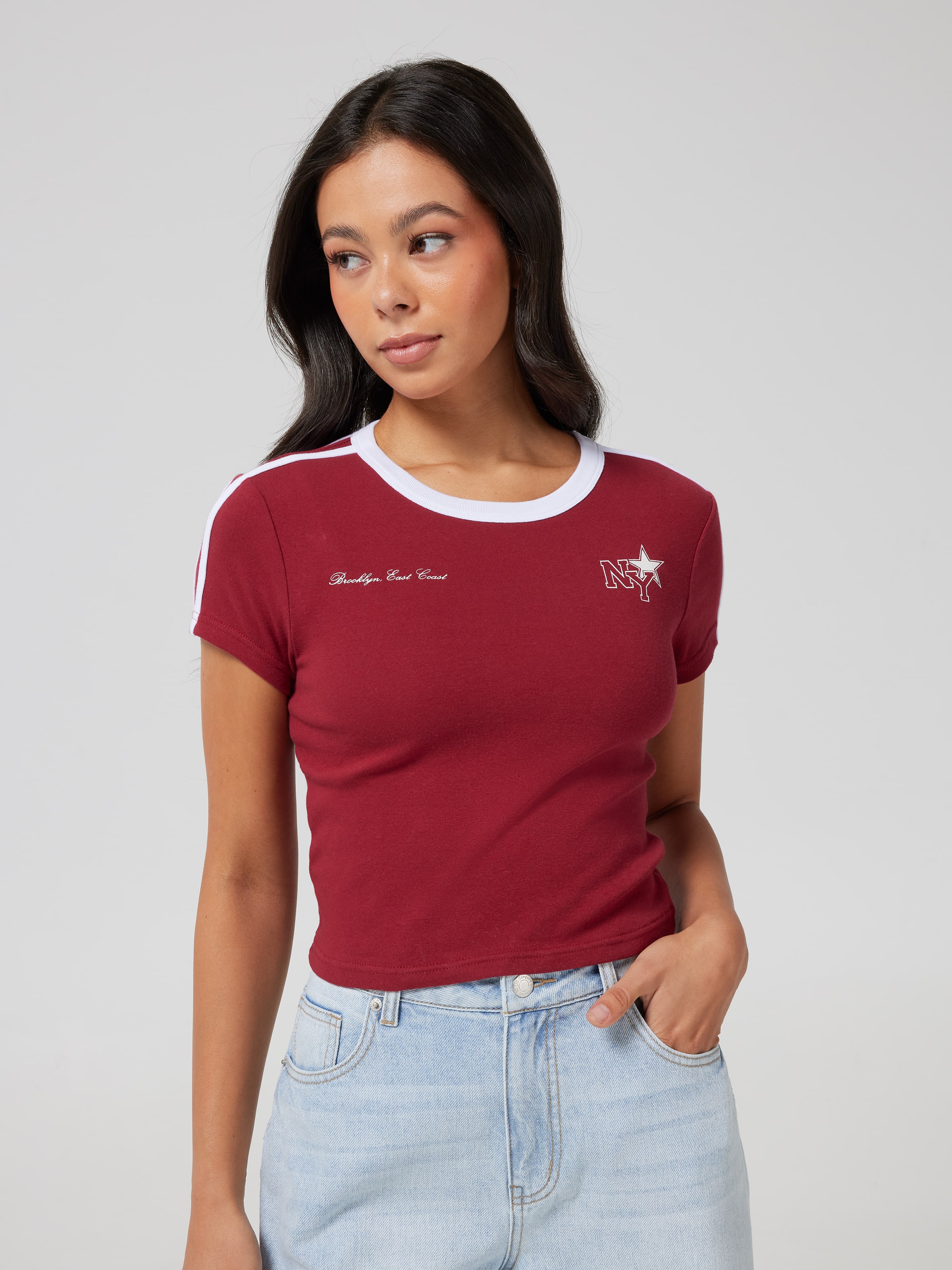Ny Sporty Baby Tee
