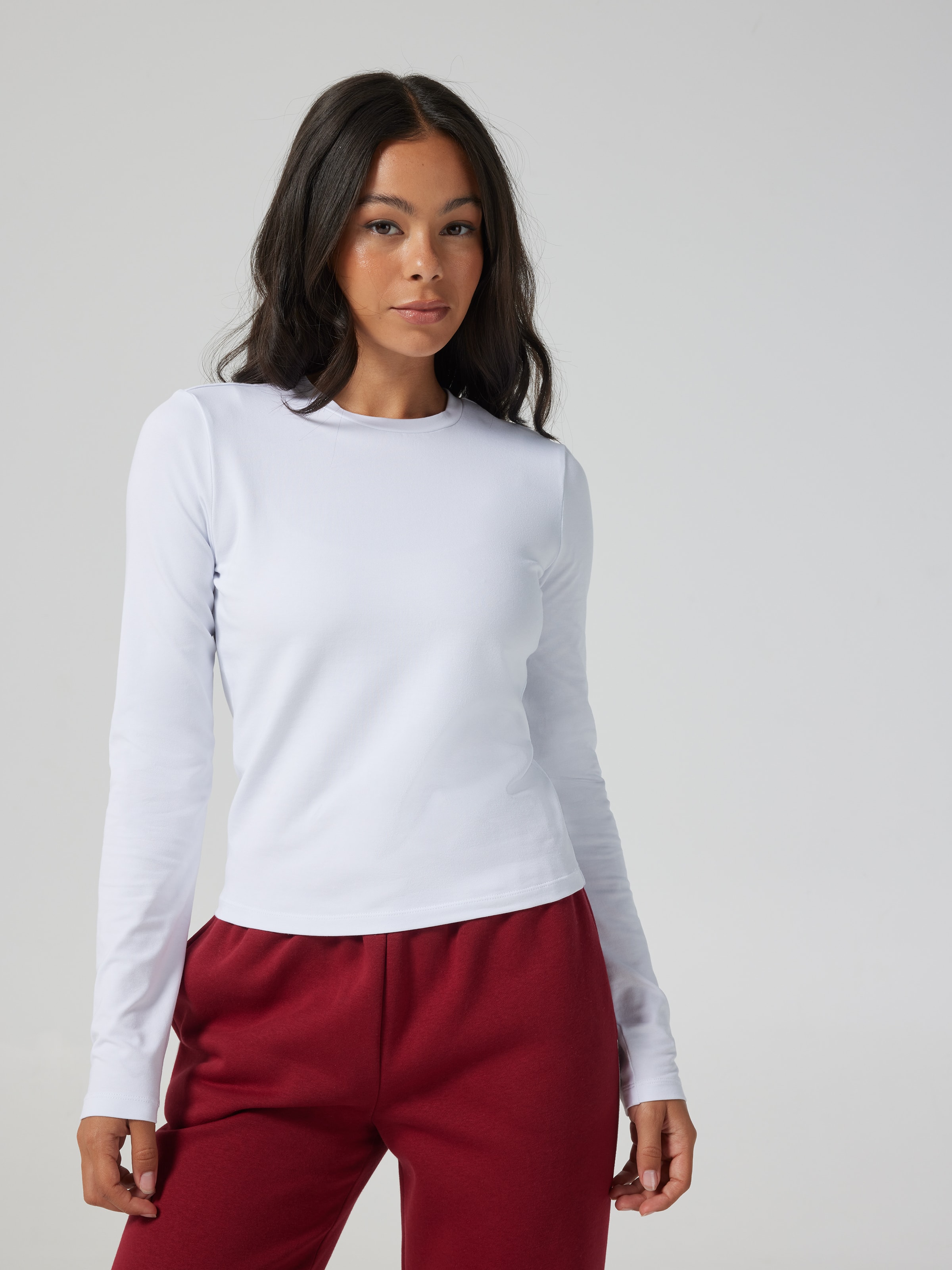Long Sleeve Fitted Tee