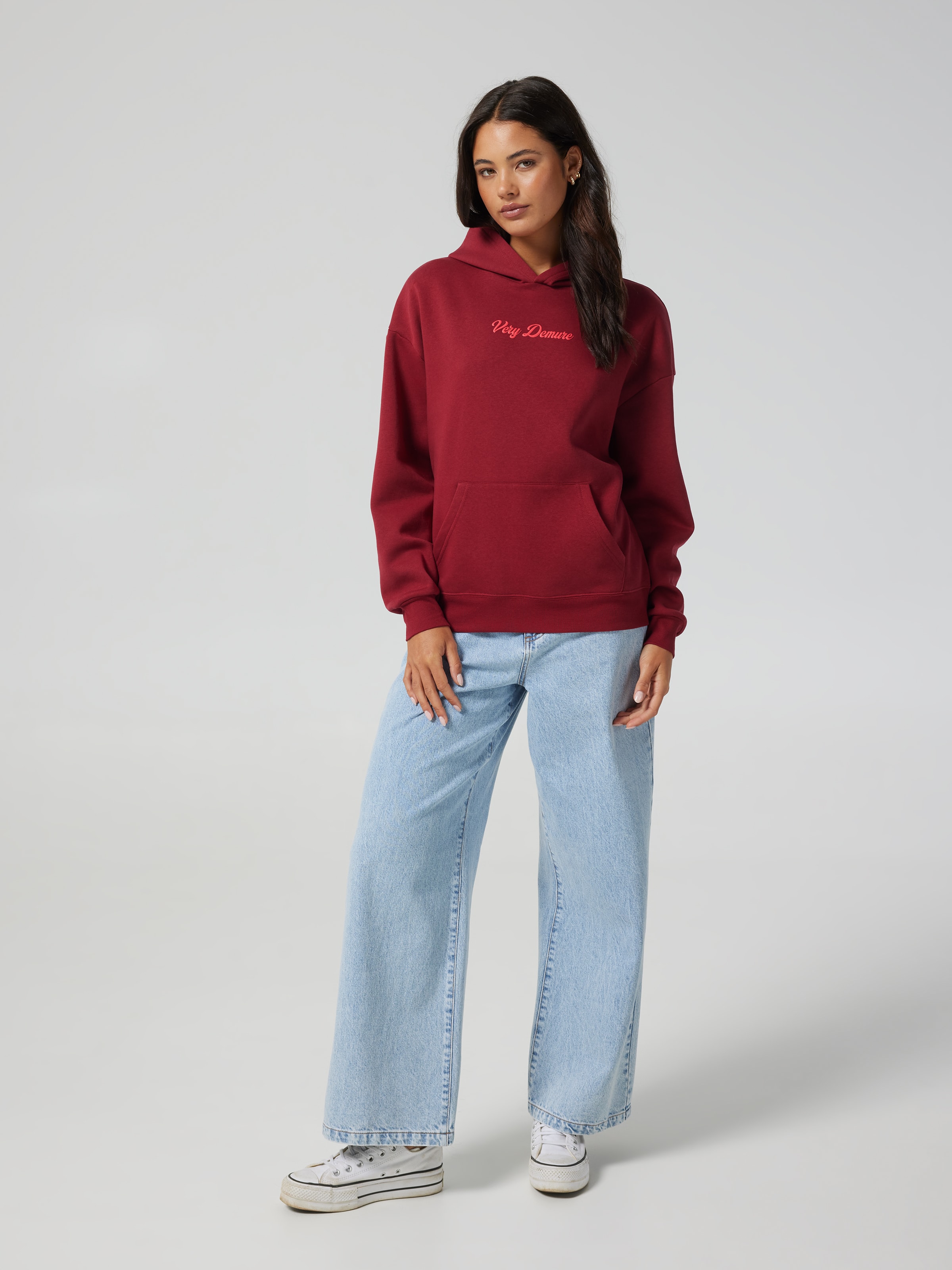 Very Demure Oversized Hoodie