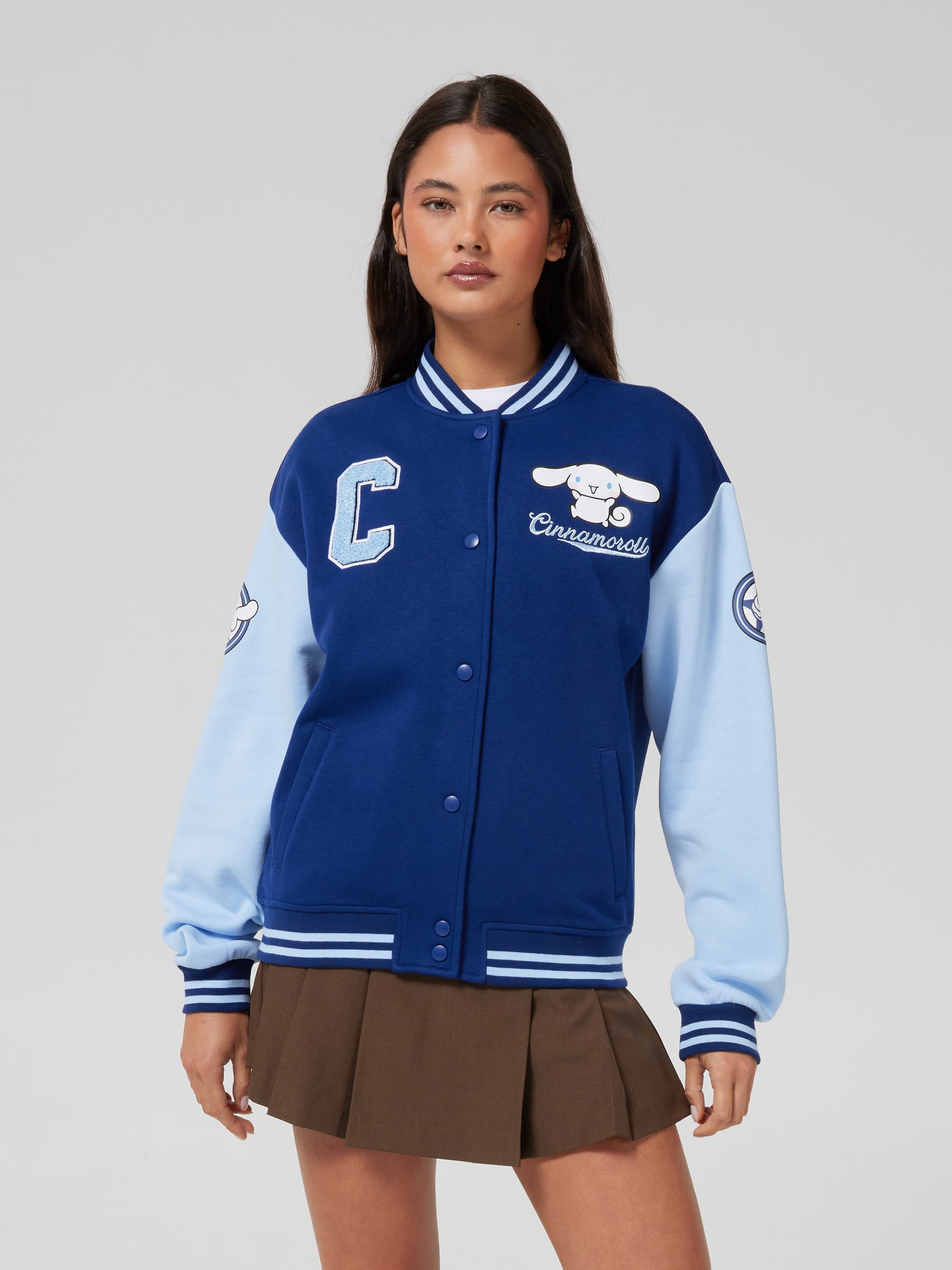 Cinnamoroll Bomber Sweat