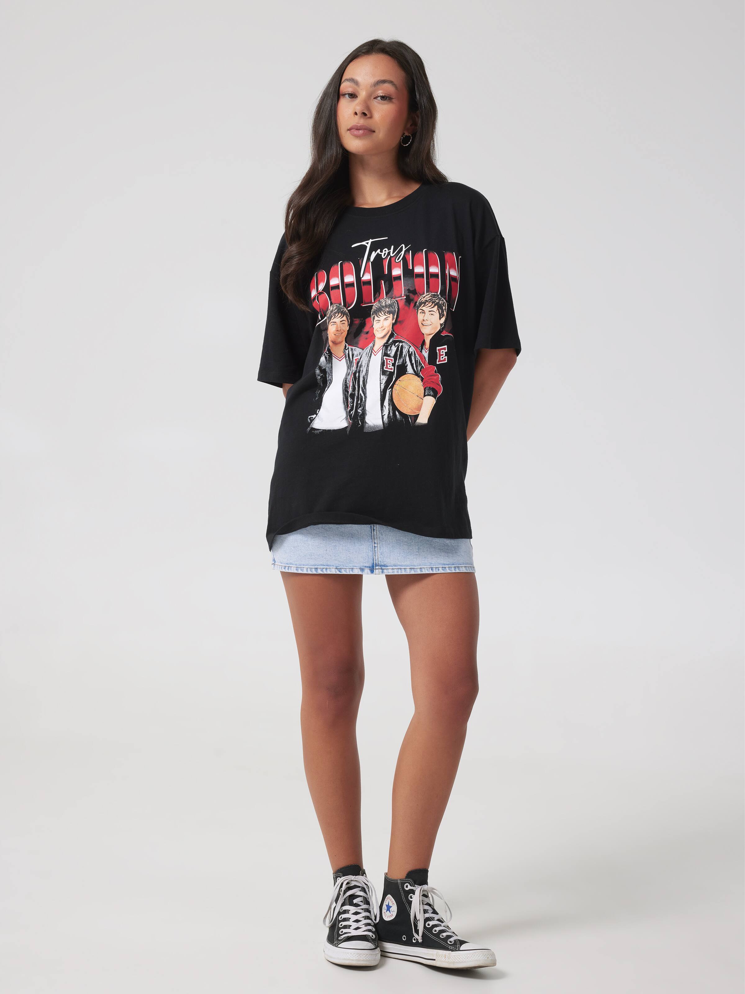 High School Musical Troy Trio Oversized Tee