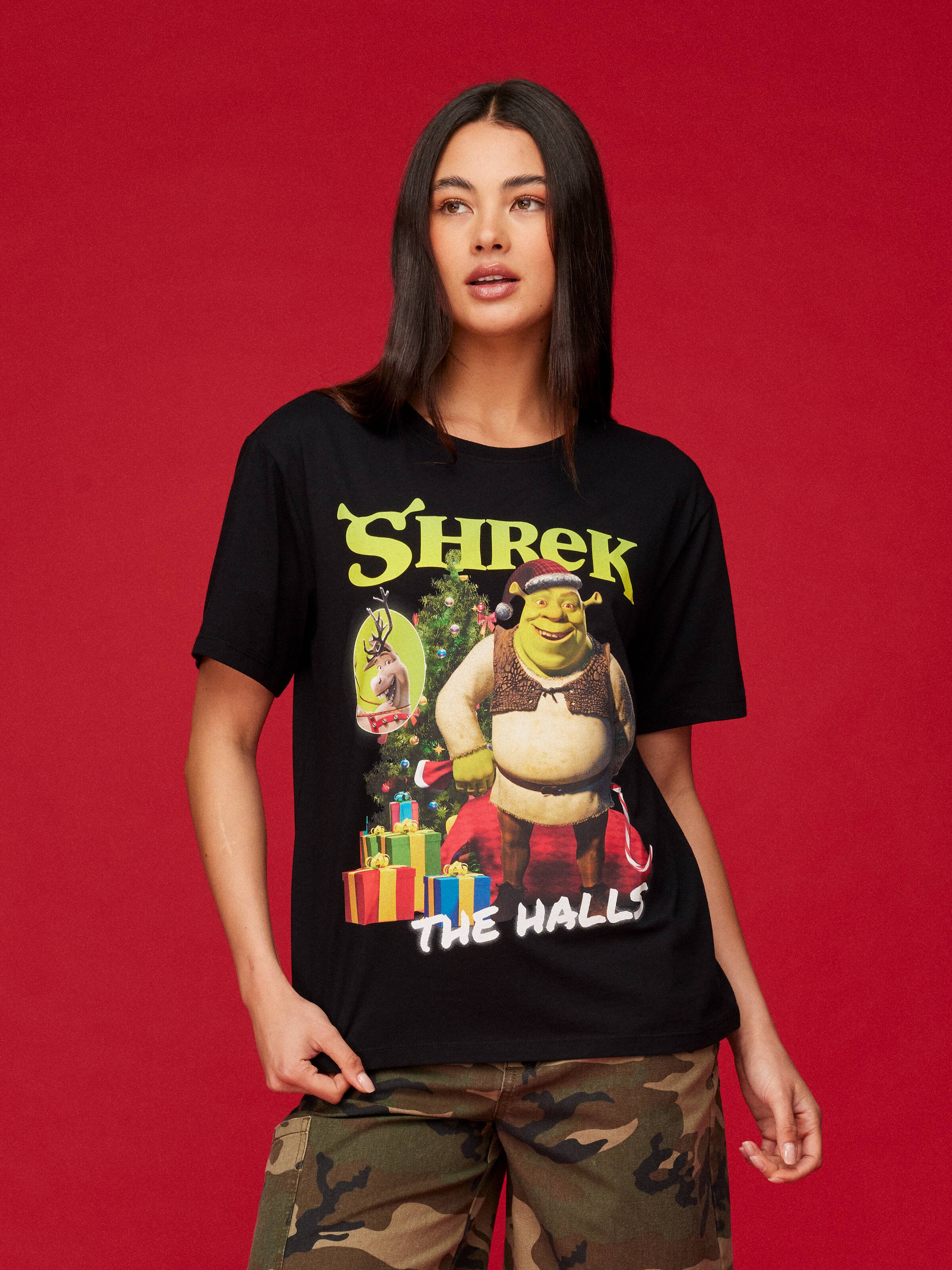 Xmas Shrek The Halls Classic Tee