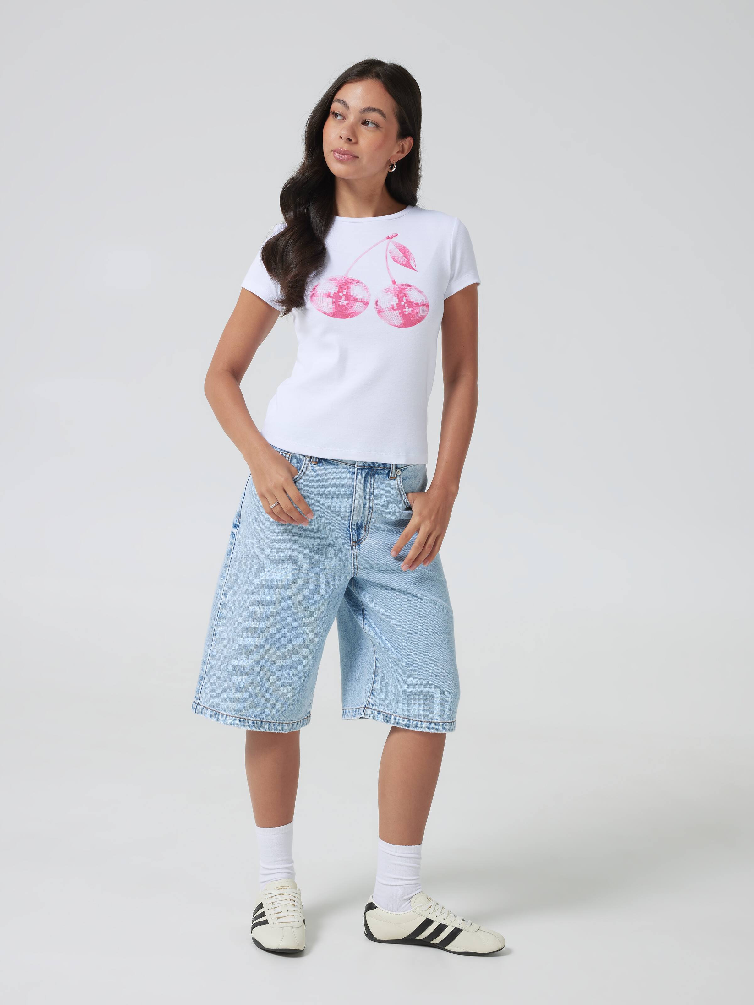 Cherry Disco Baby Tee