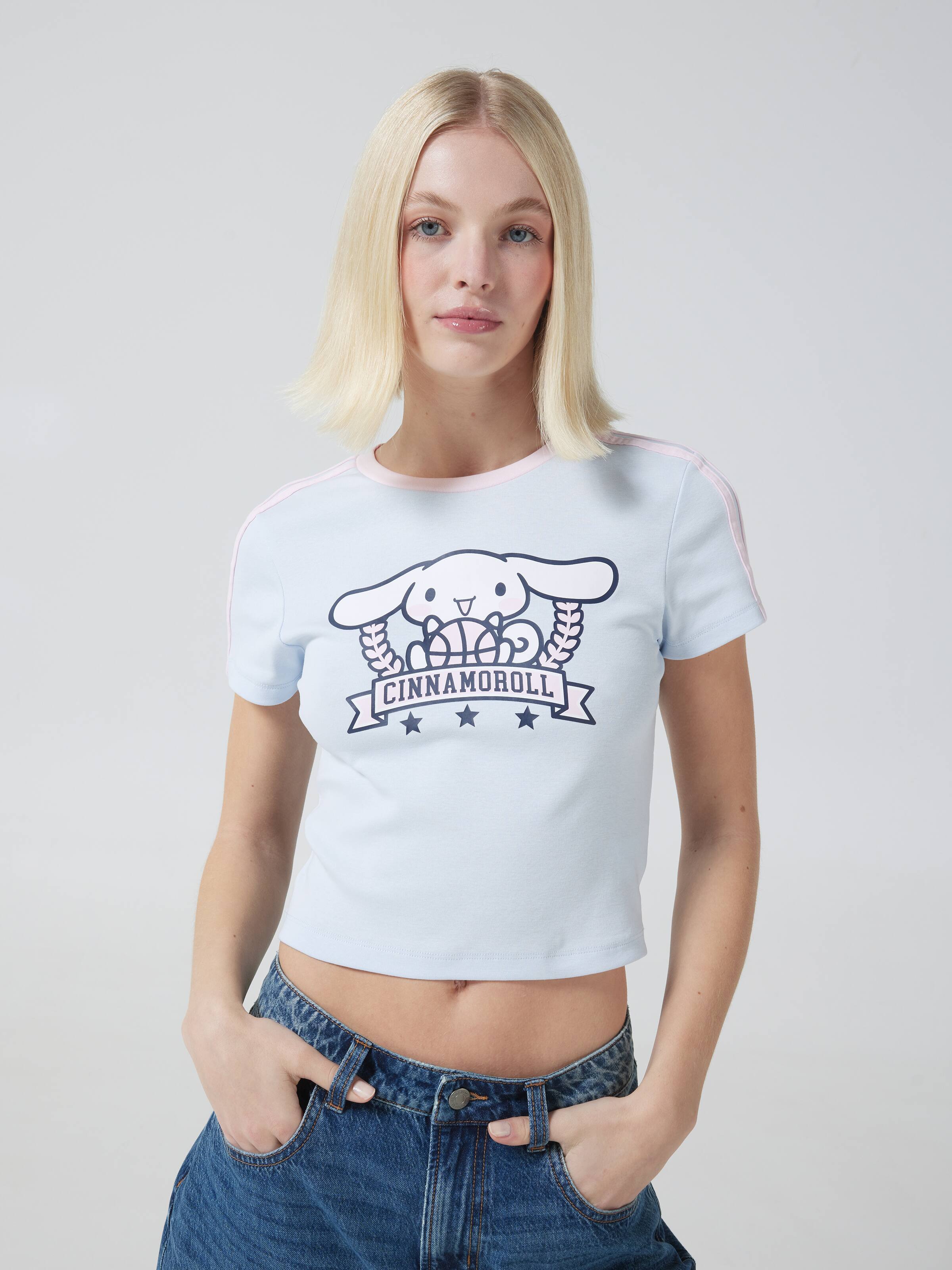 Cinnamoroll Taped Baby Tee