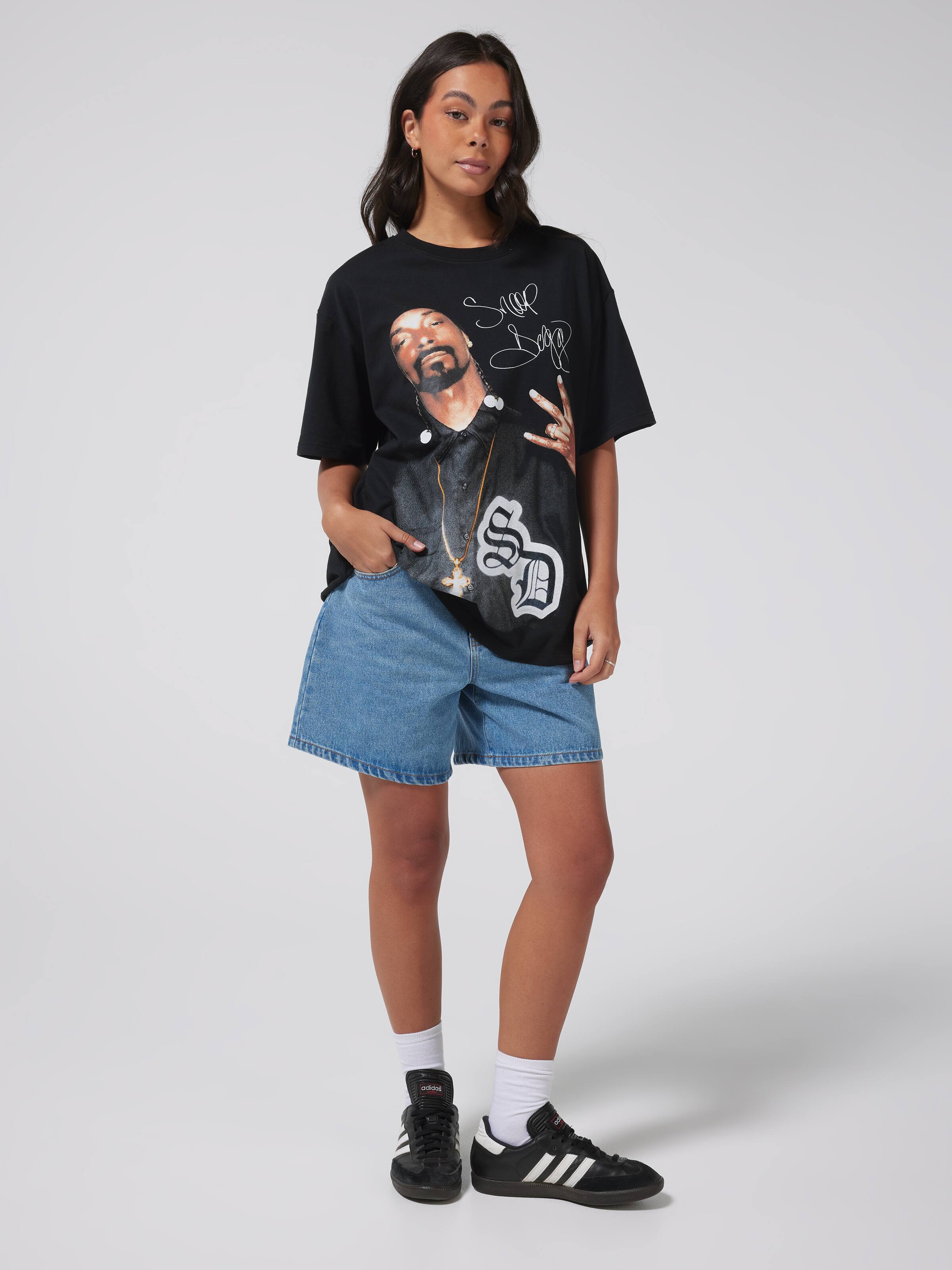 Music Snoop Dog Oversized Tee