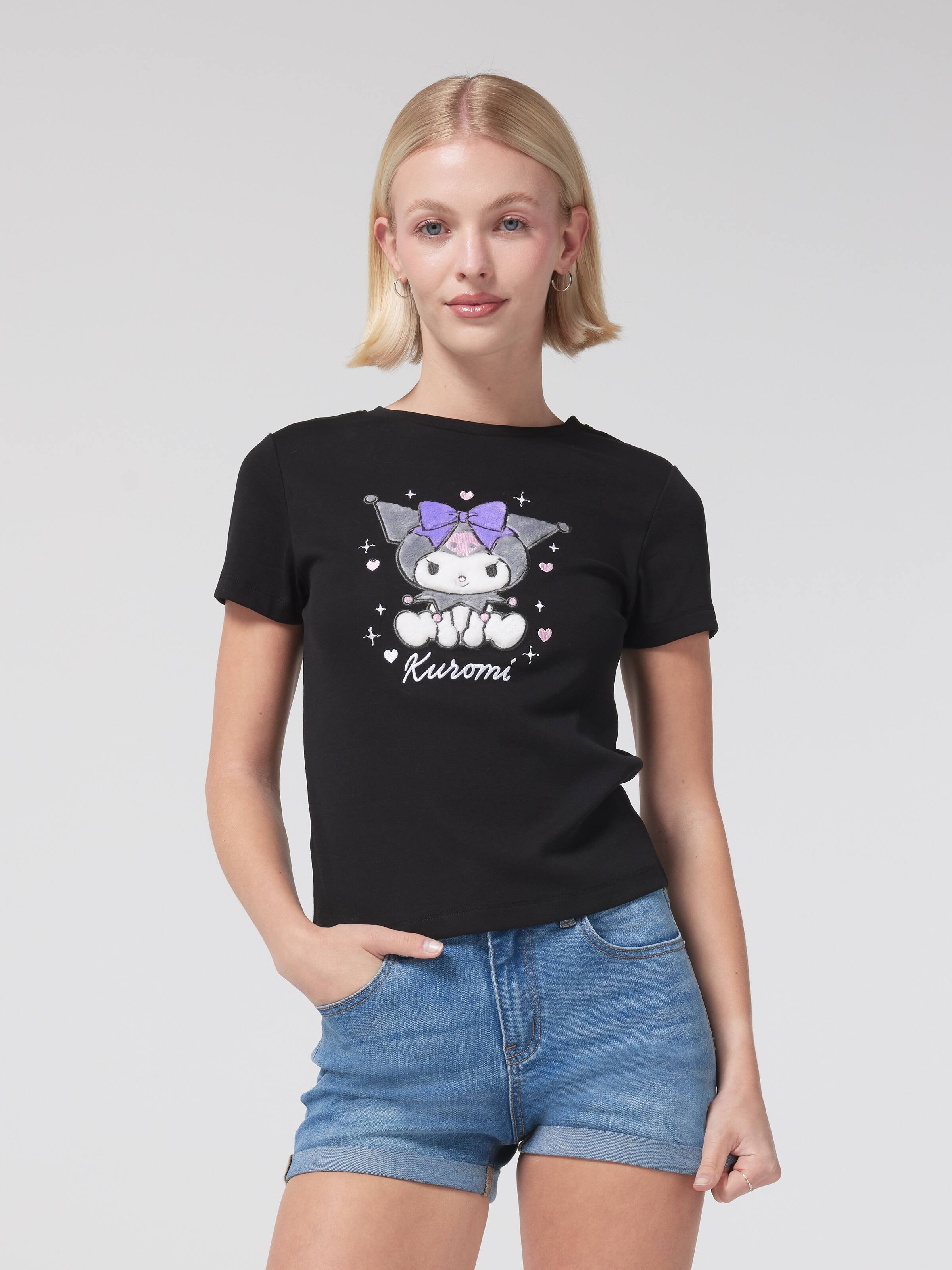 Kuromi Plush Baby Tee