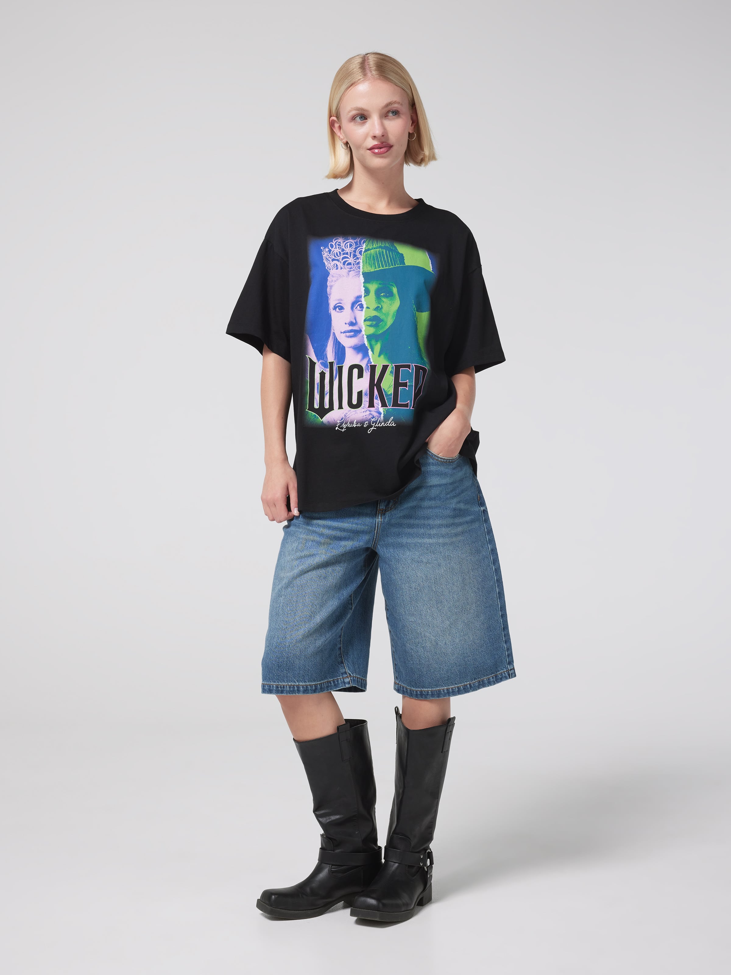 Wicked Poster Oversized Tee