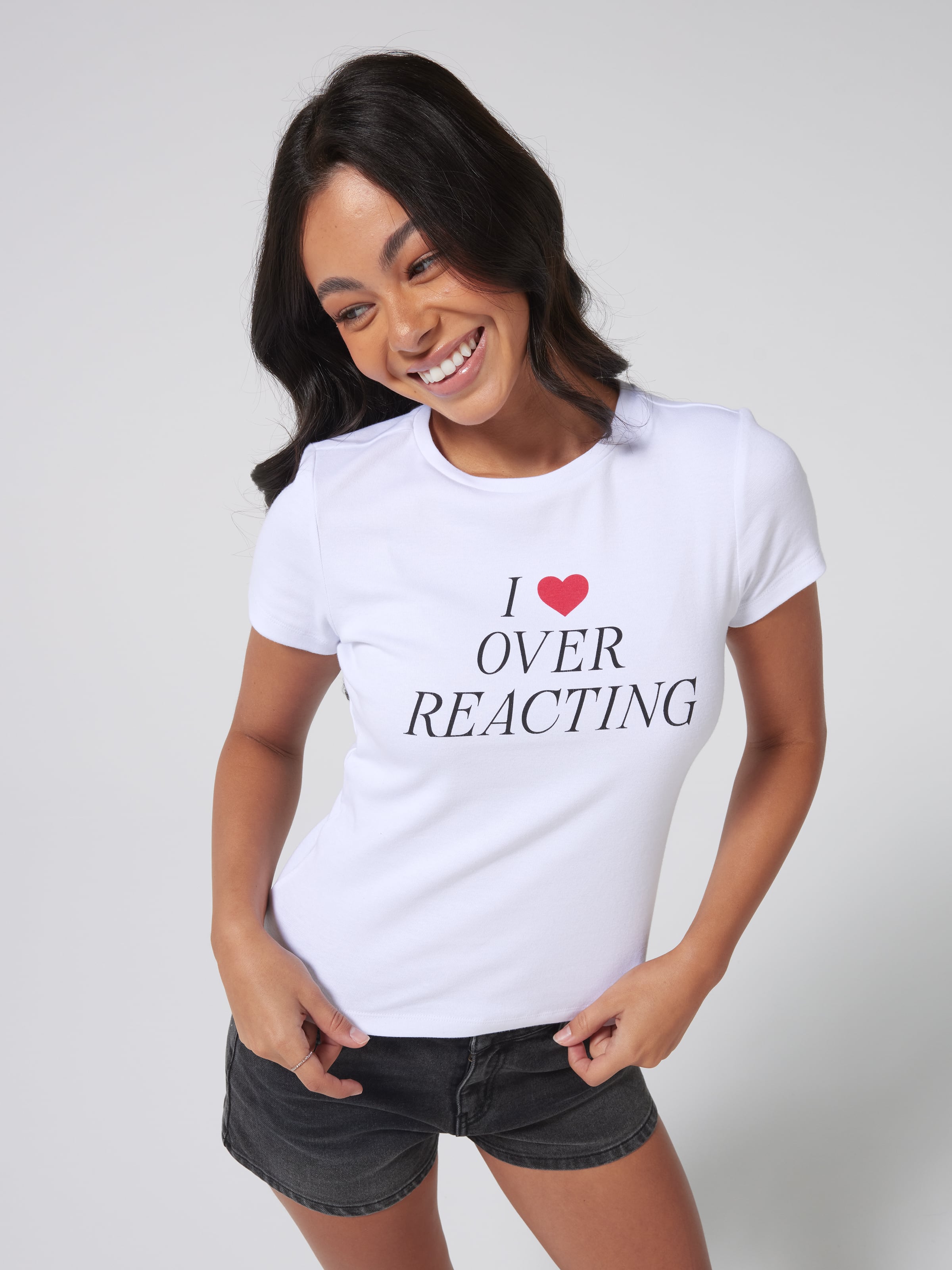 Over Reacting Baby Tee