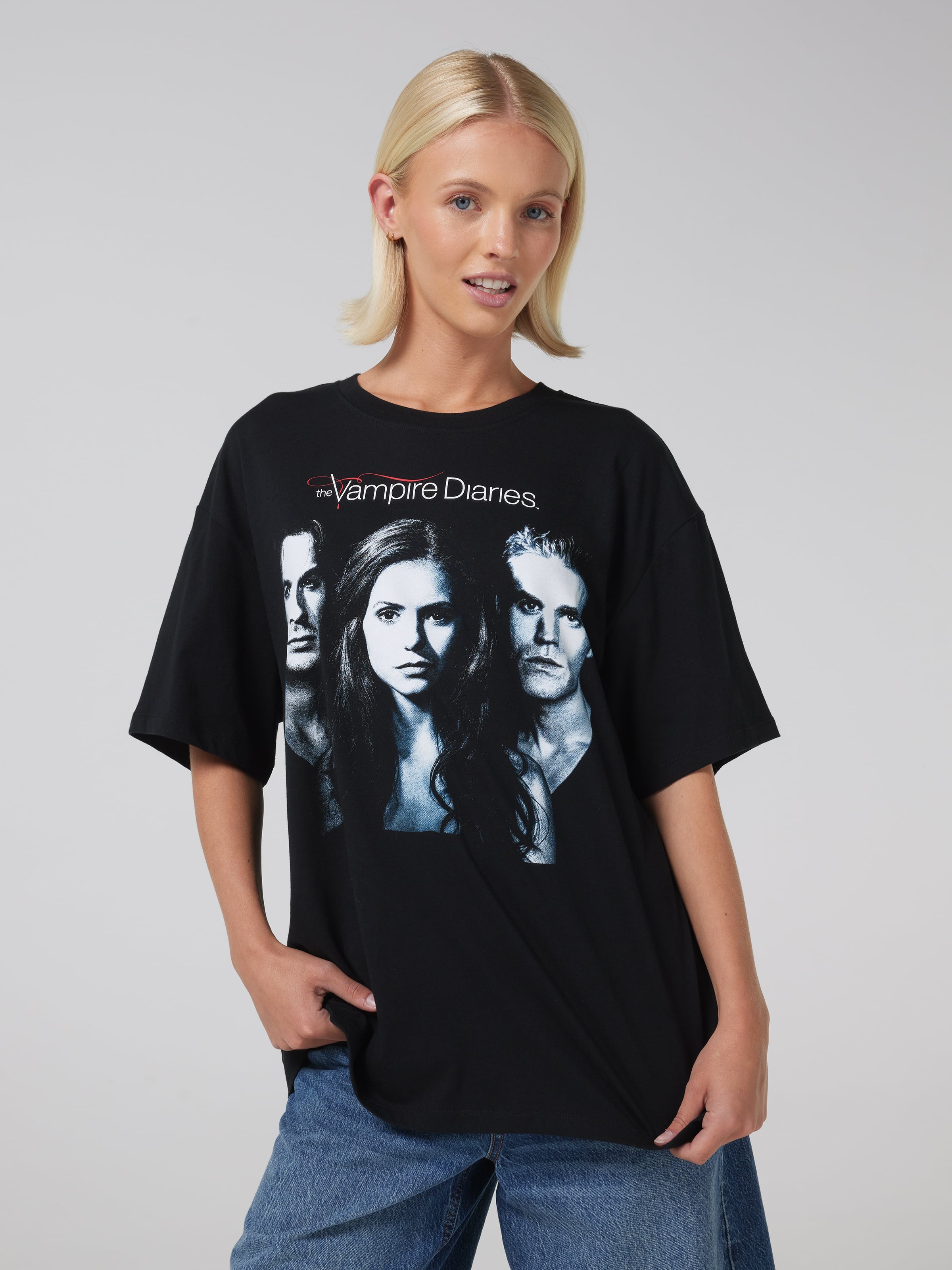 Vampire Diaries Trio Oversized Tee