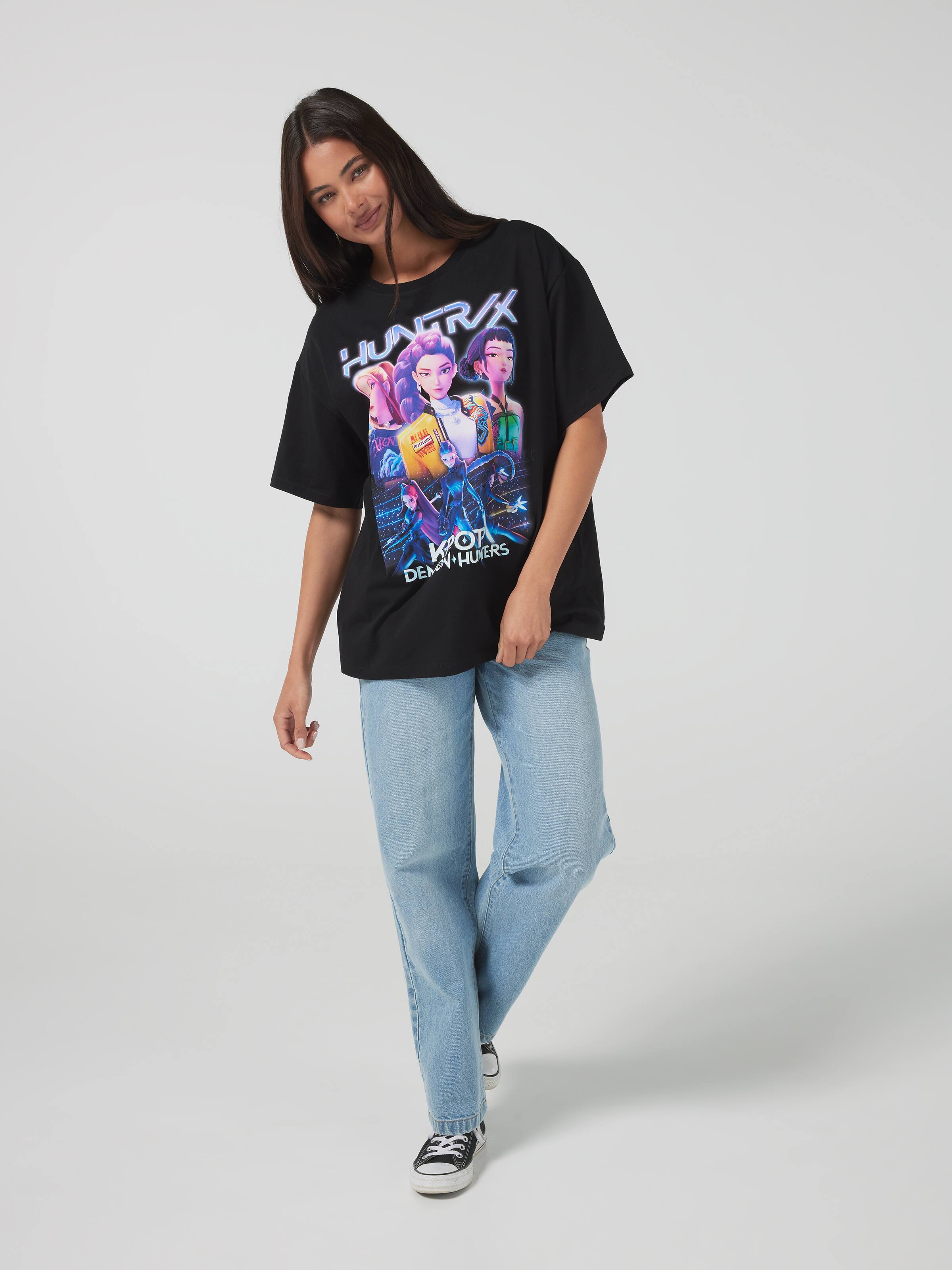 Kpop Demon Hunters Oversized Tee