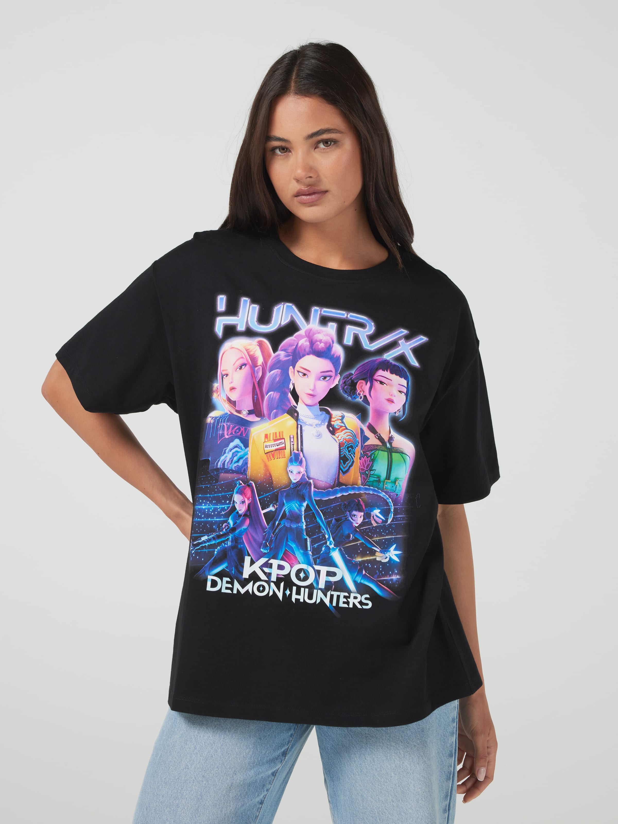 Kpop Demon Hunters Oversized Tee