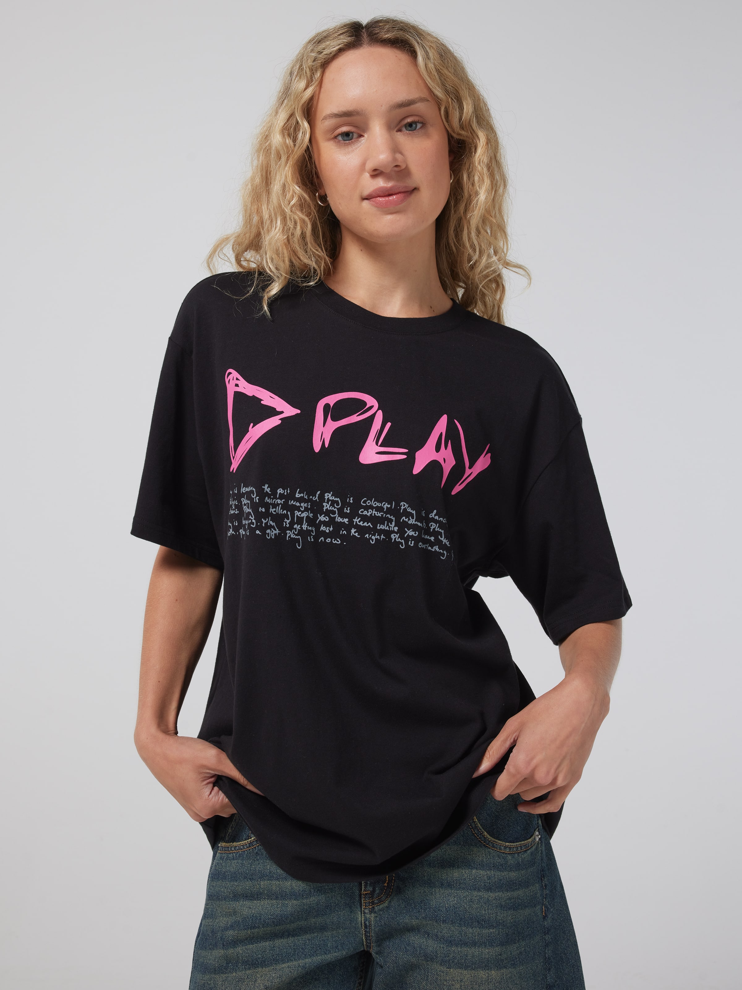 Music Ed Sheeran Oversized Tee