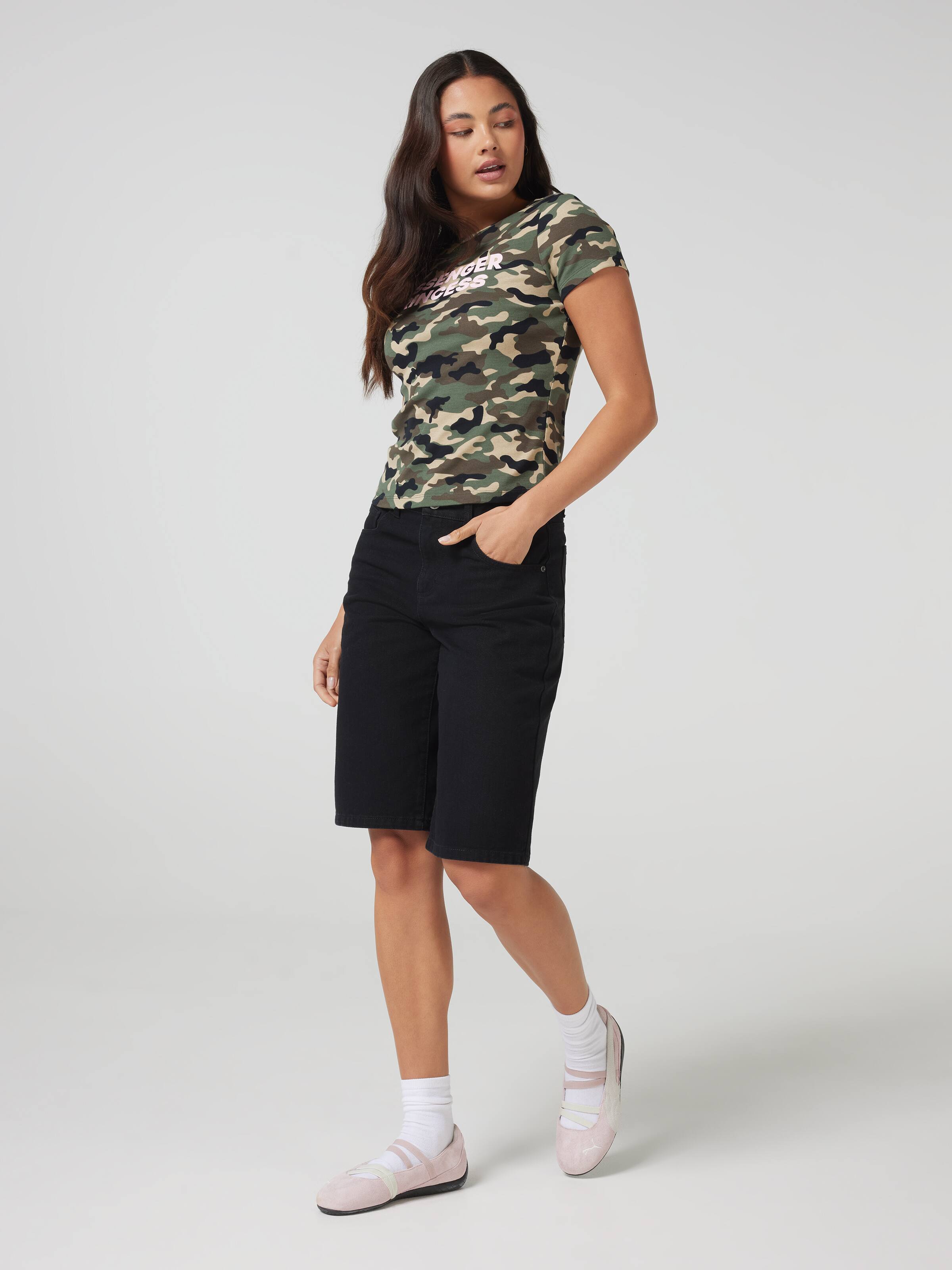 Passenger P Camo Baby Tee