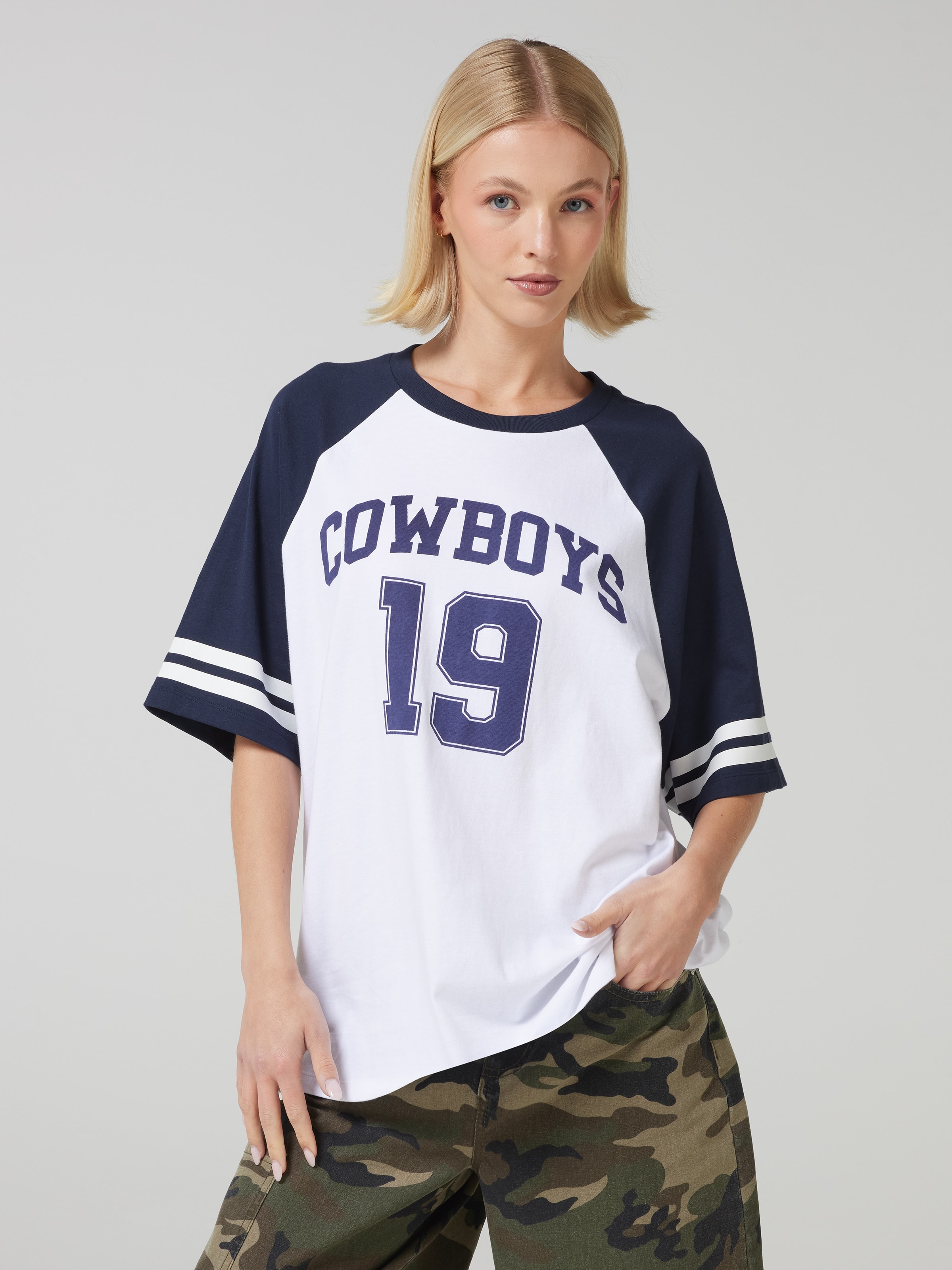 Refresh Cowboys Oversized Tee