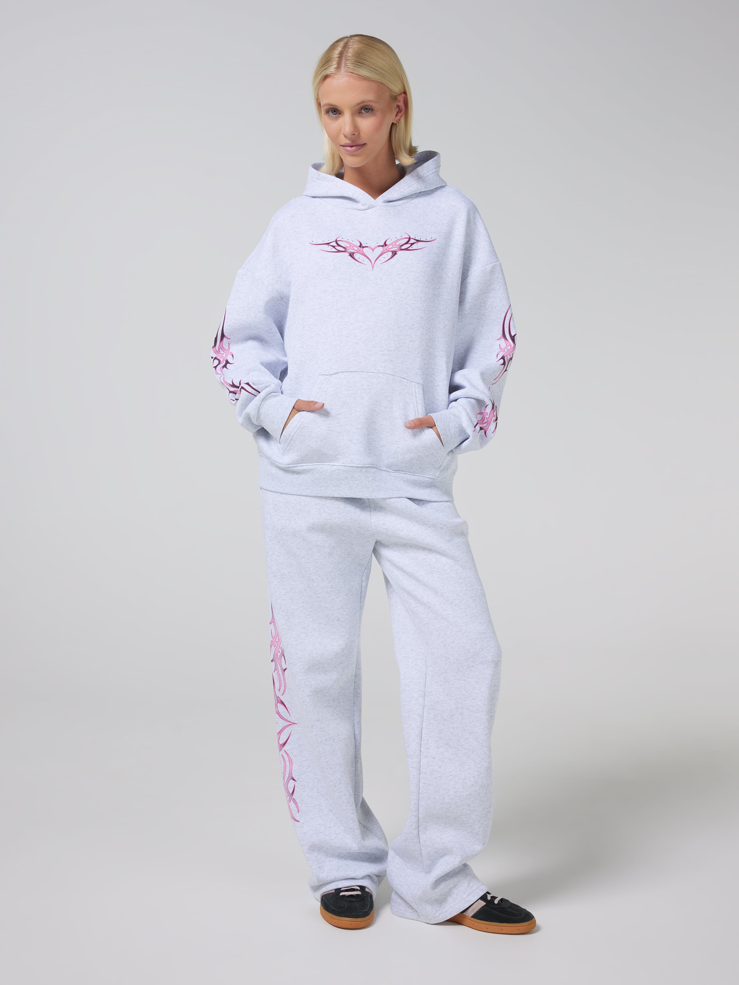 Neo Heart Oversized Hoodie