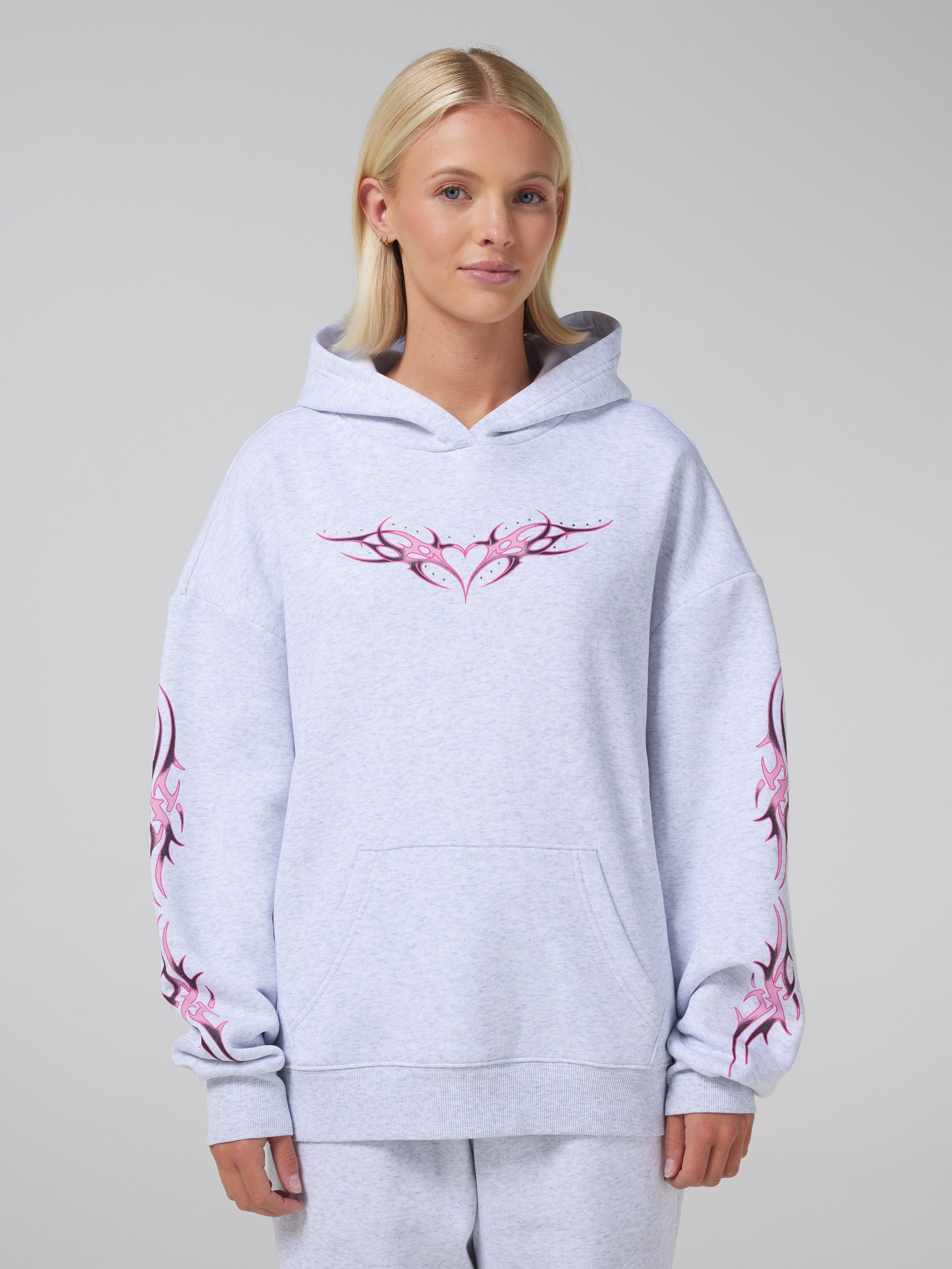 Neo Heart Oversized Hoodie
