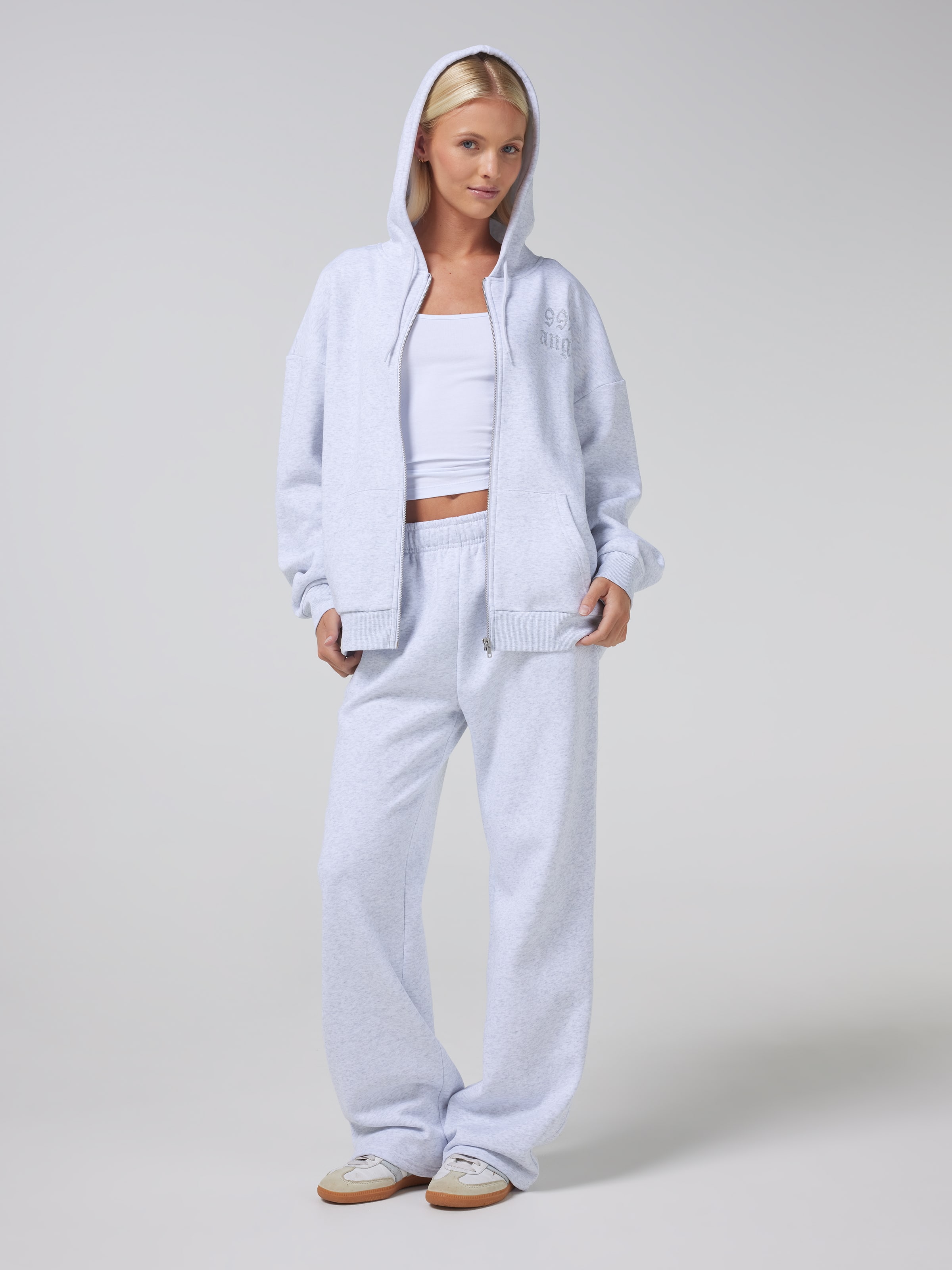 99% Angel Zip Thru Hoodie