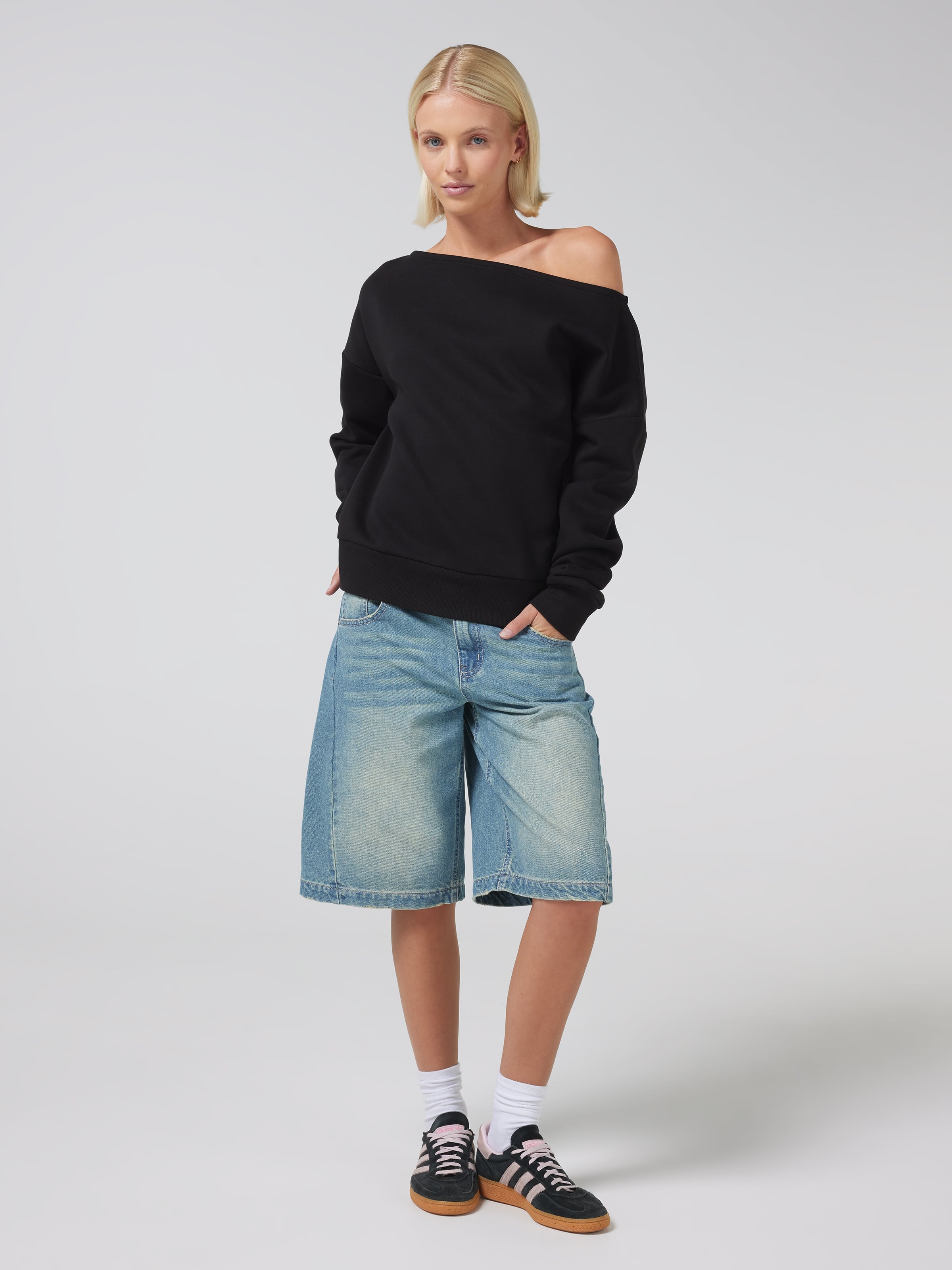 Off The Shoulder Sweatshirt