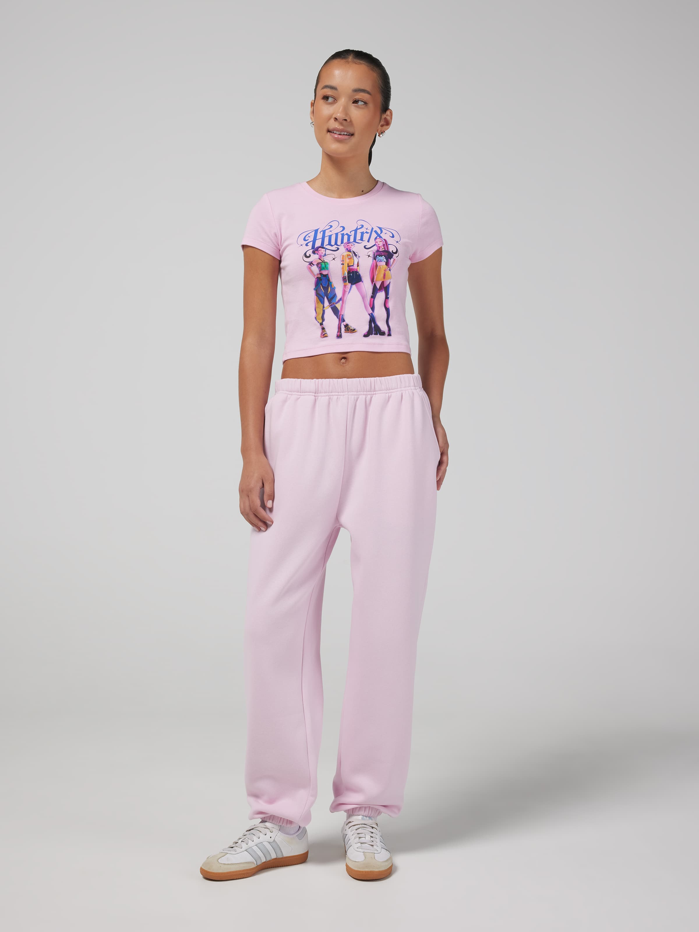 Kpop Trio Hearts Baby Tee