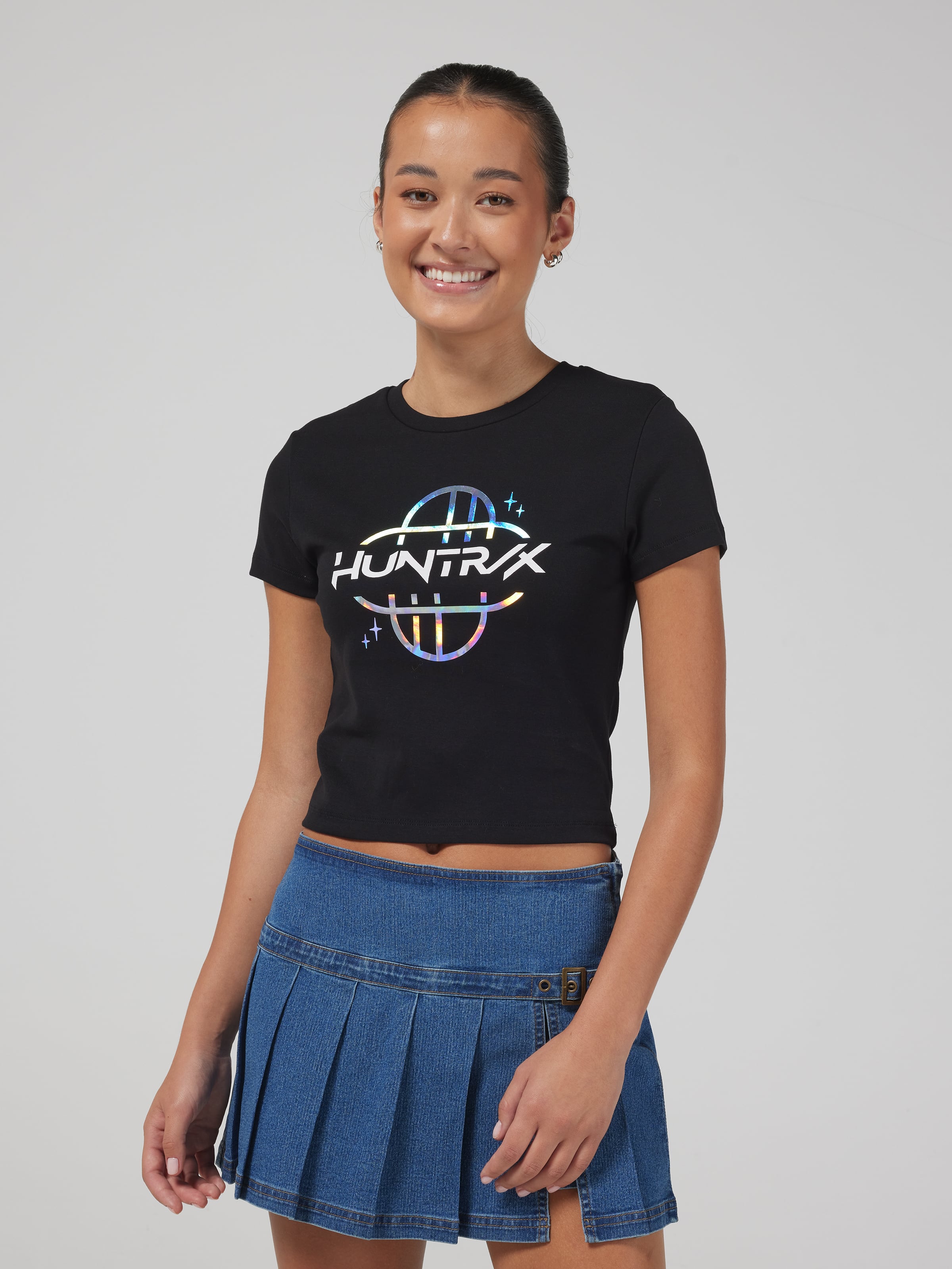 Kpop Huntrix Logo Baby Tee