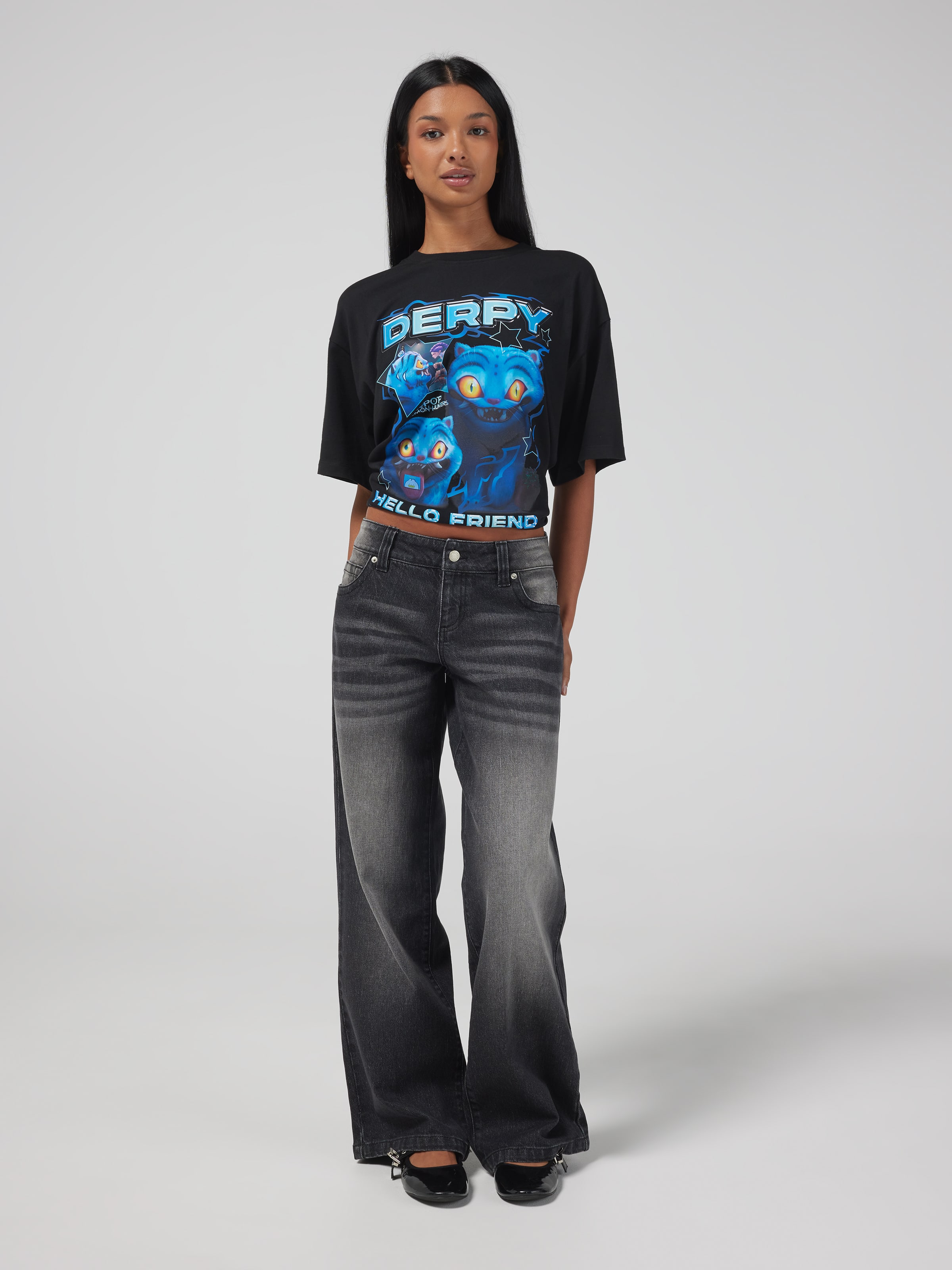 Kpop Derpy Oversized Tee