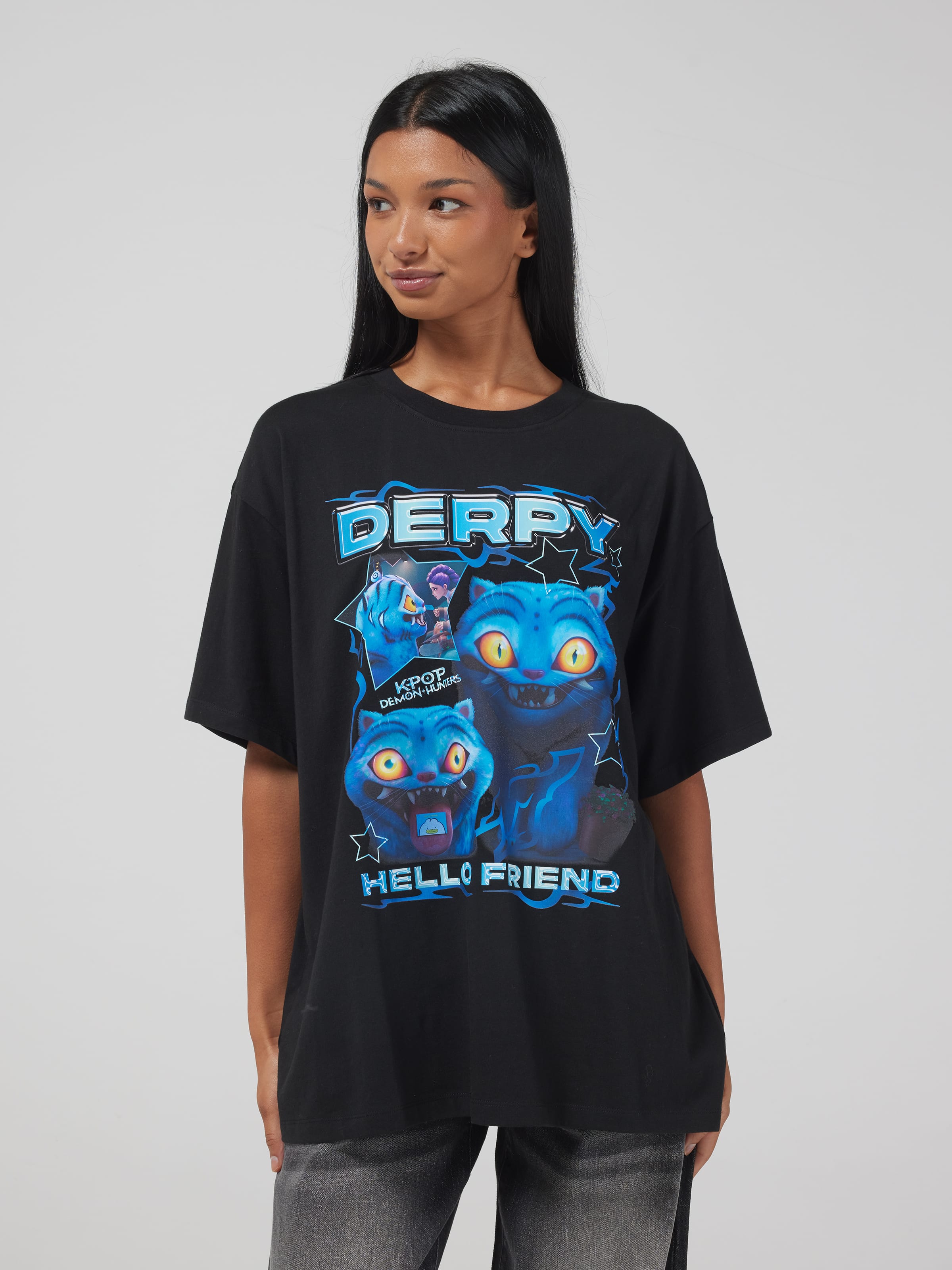 Kpop Derpy Oversized Tee