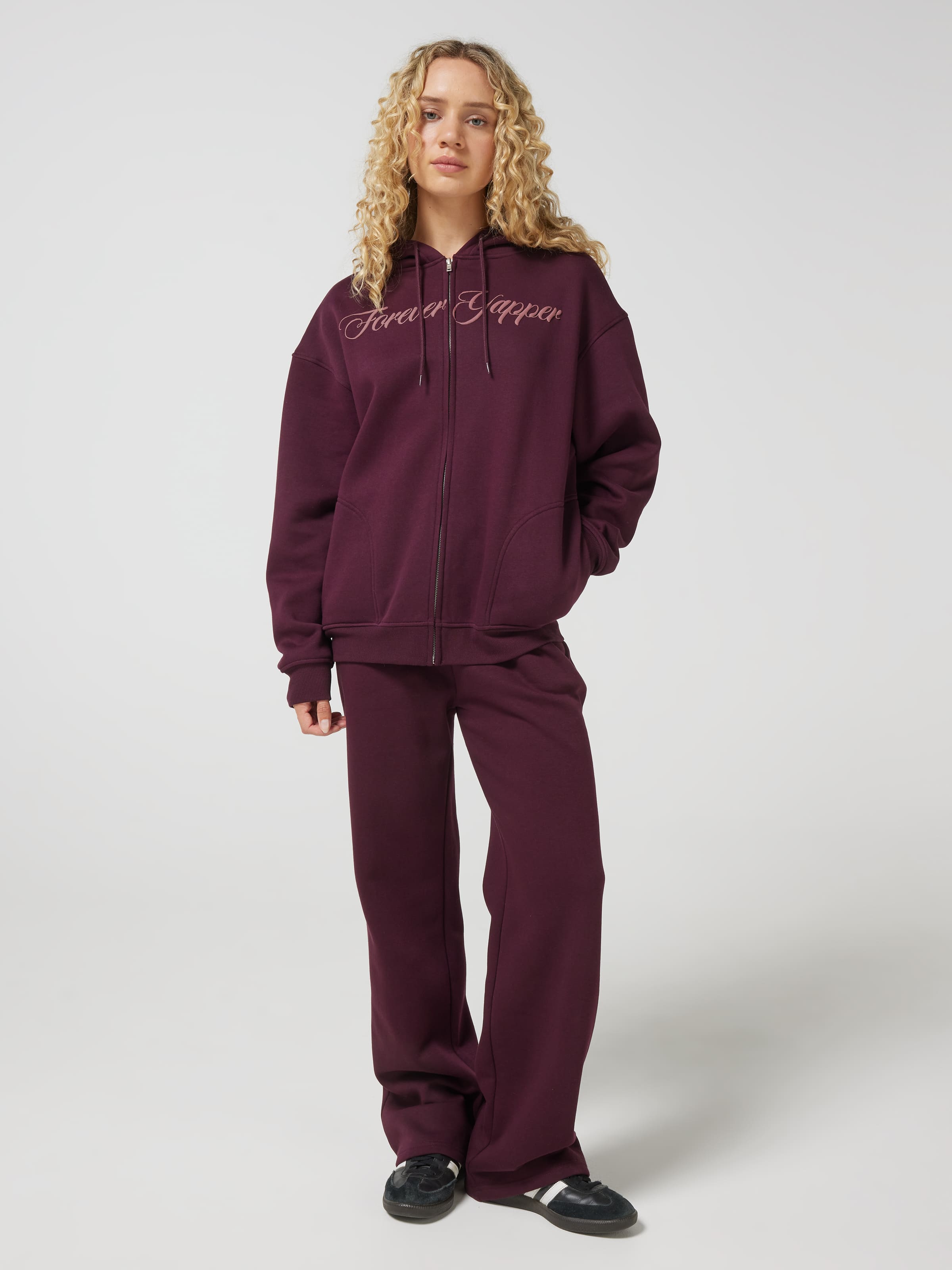 Yapping F&B Oversized Zip Up