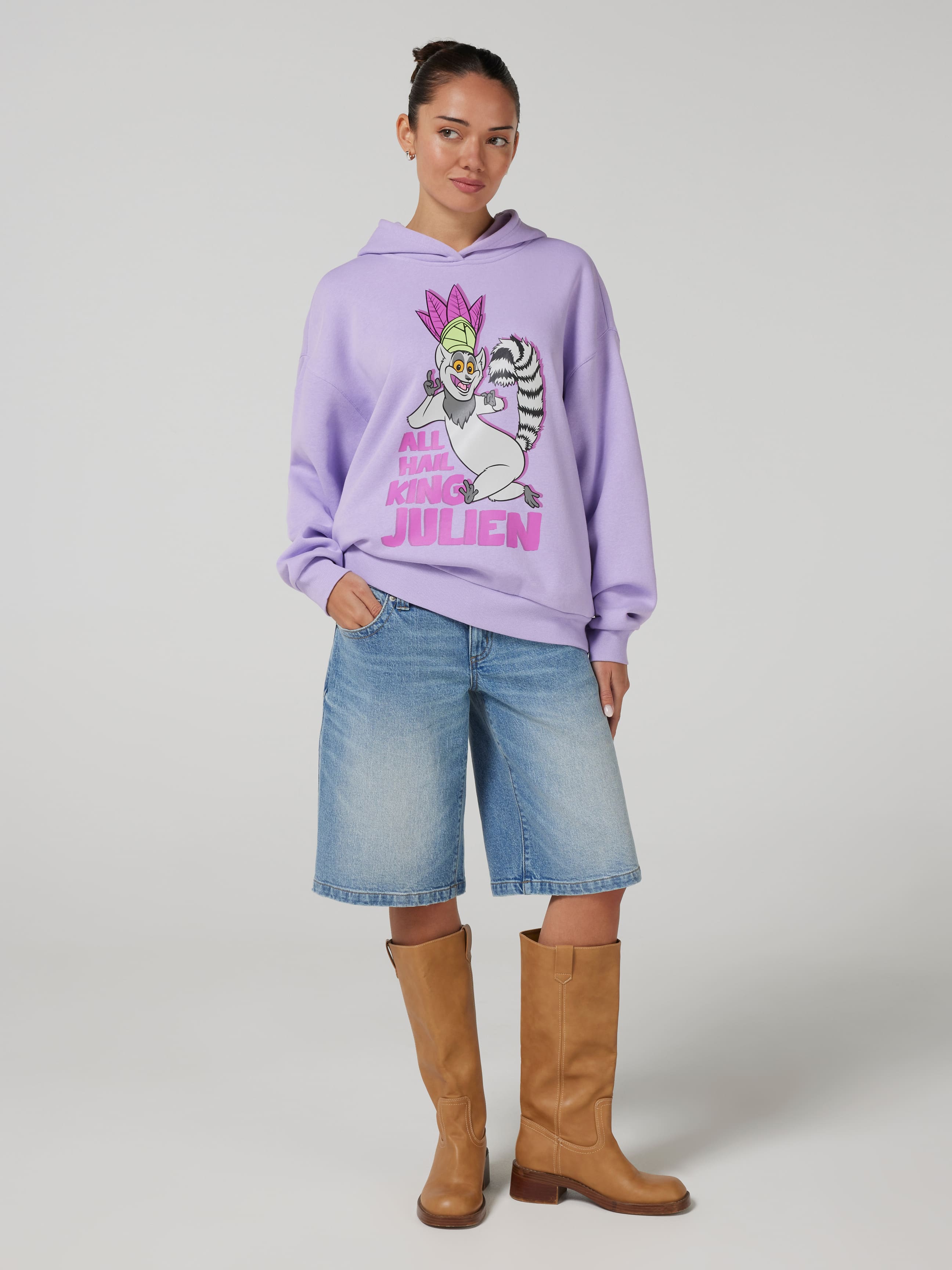 King Julian Oversized Hoodie