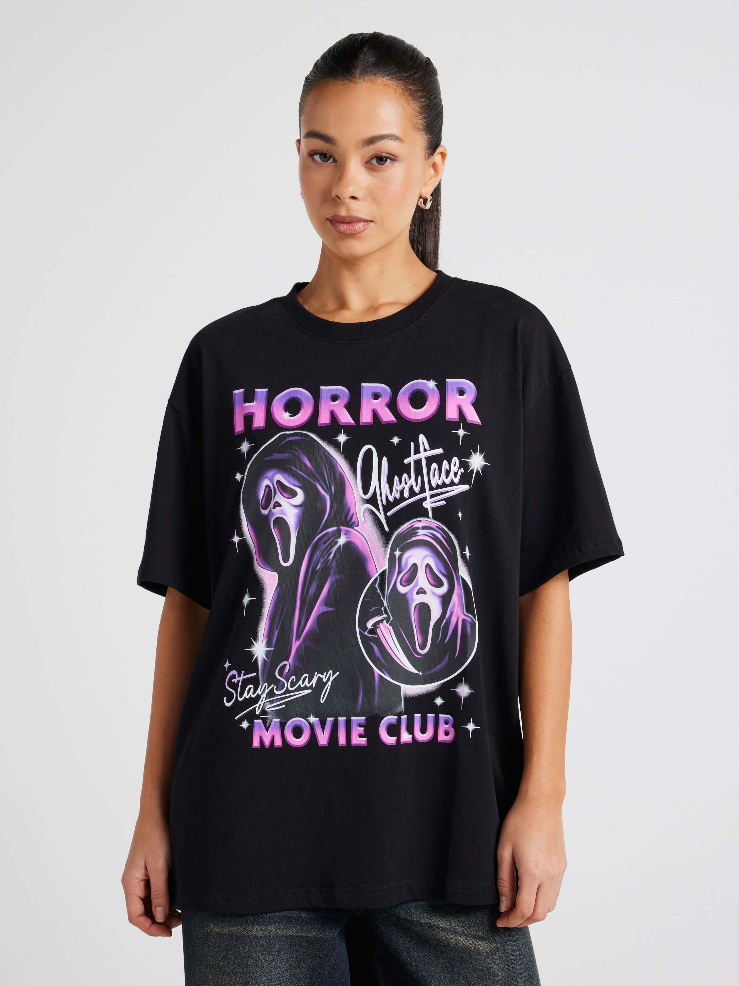 Ghostface Movie Club Oversized Tee