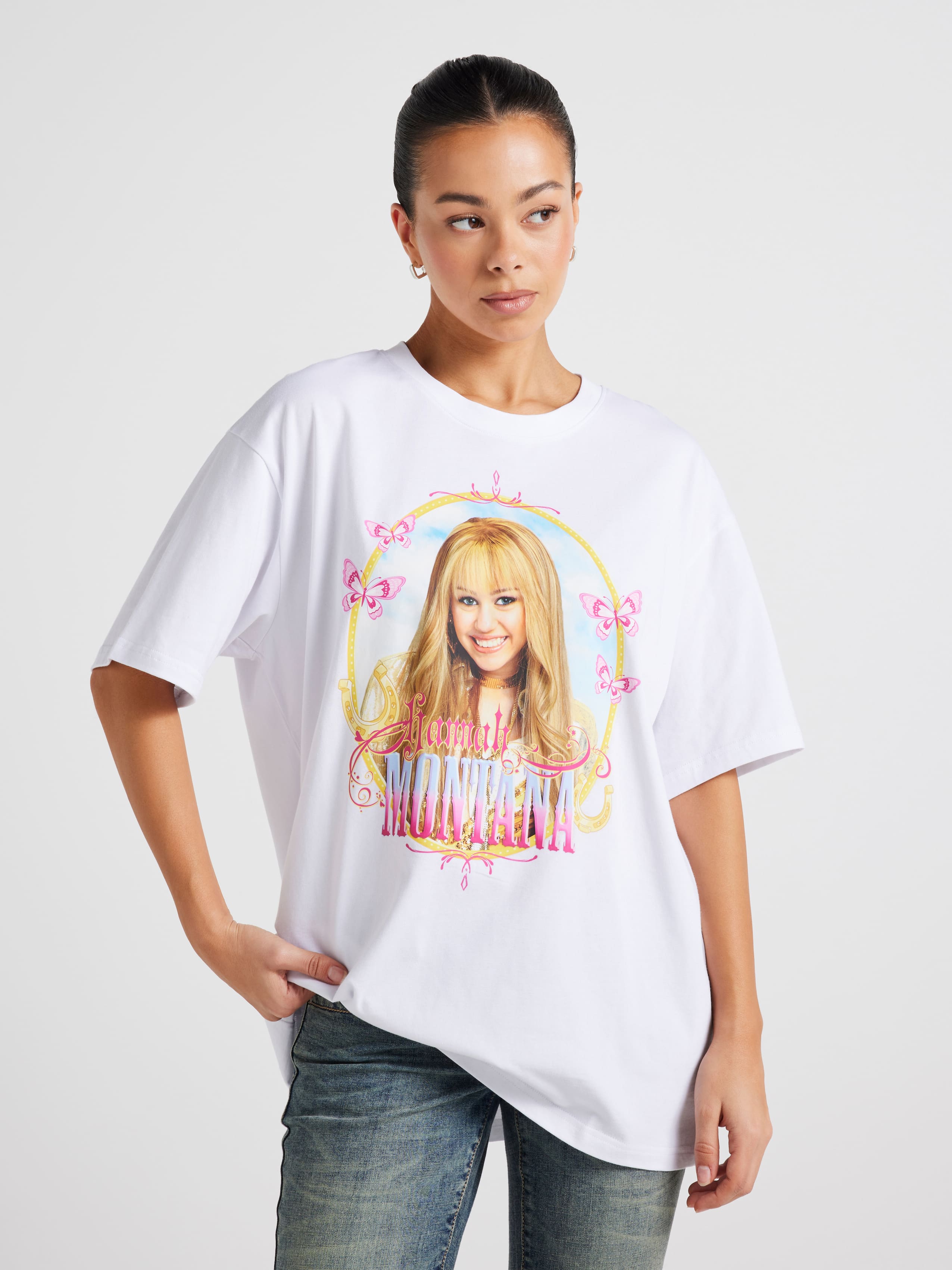 Hannah Montana Portrait Oversized Tee