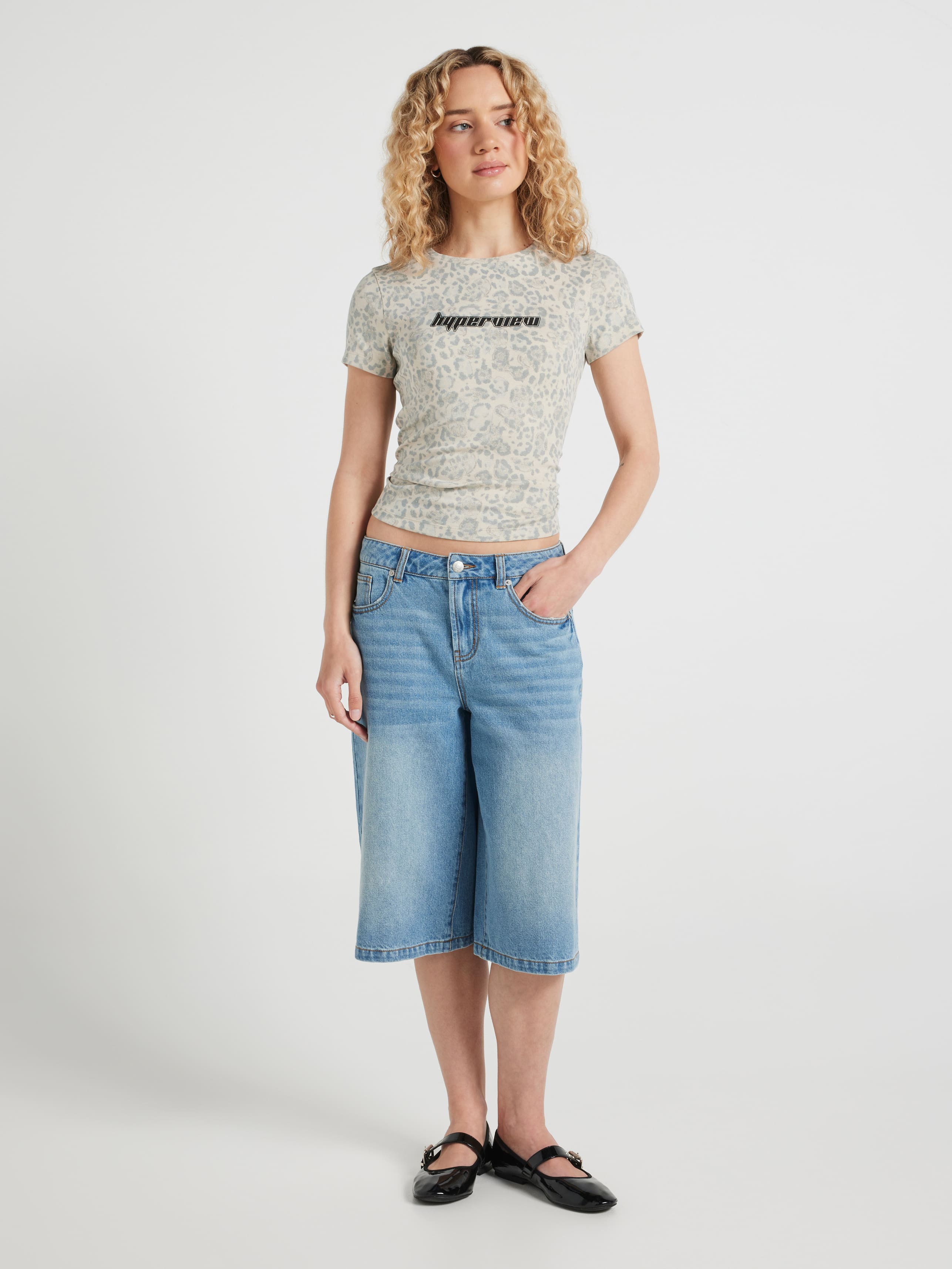 Washed Ll Baby Tee